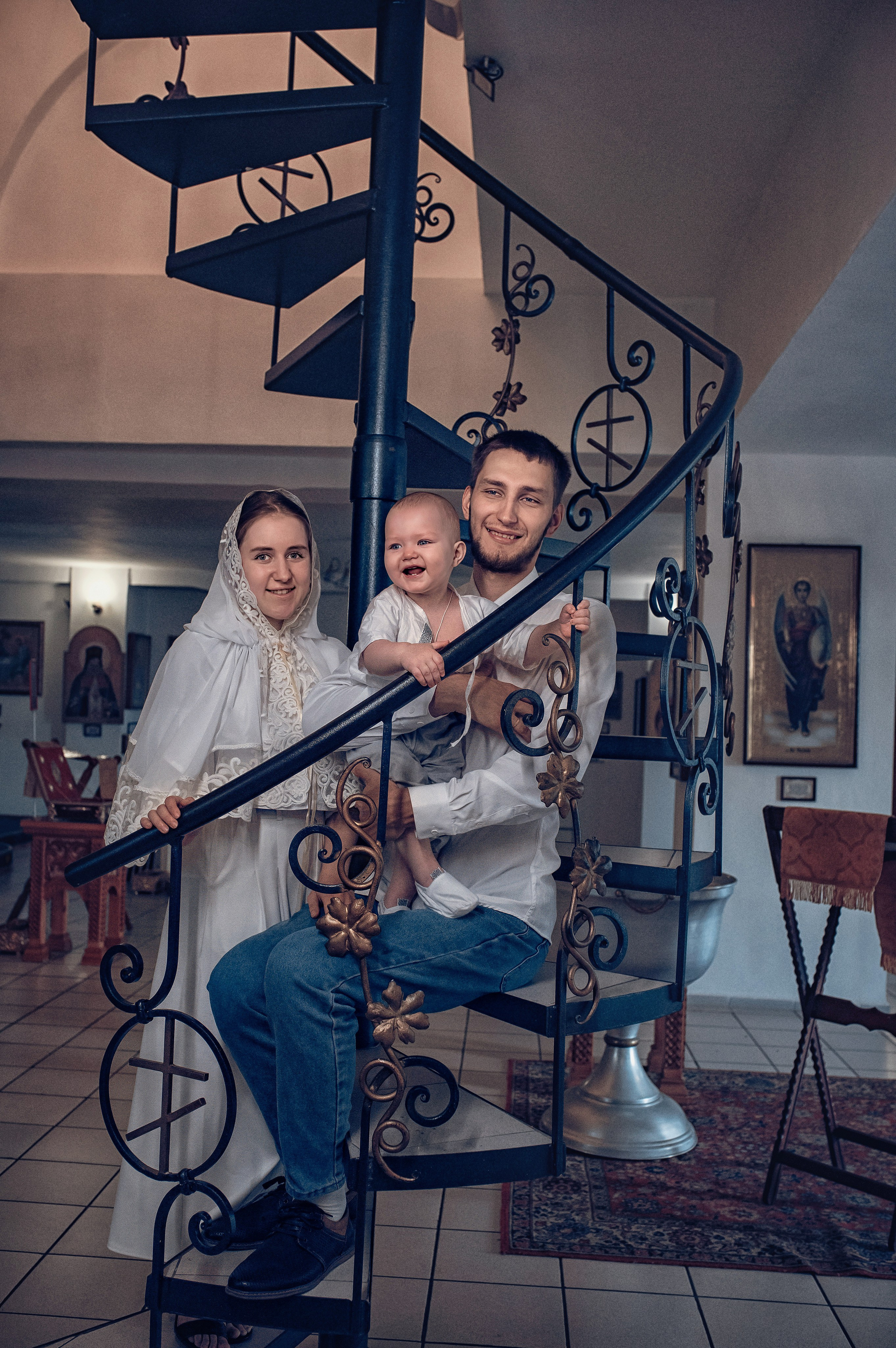 Фото крещения в Красноярске. Фотографы крещения/венчания  Красноярск Татьяна и Вячеслав Переваловы