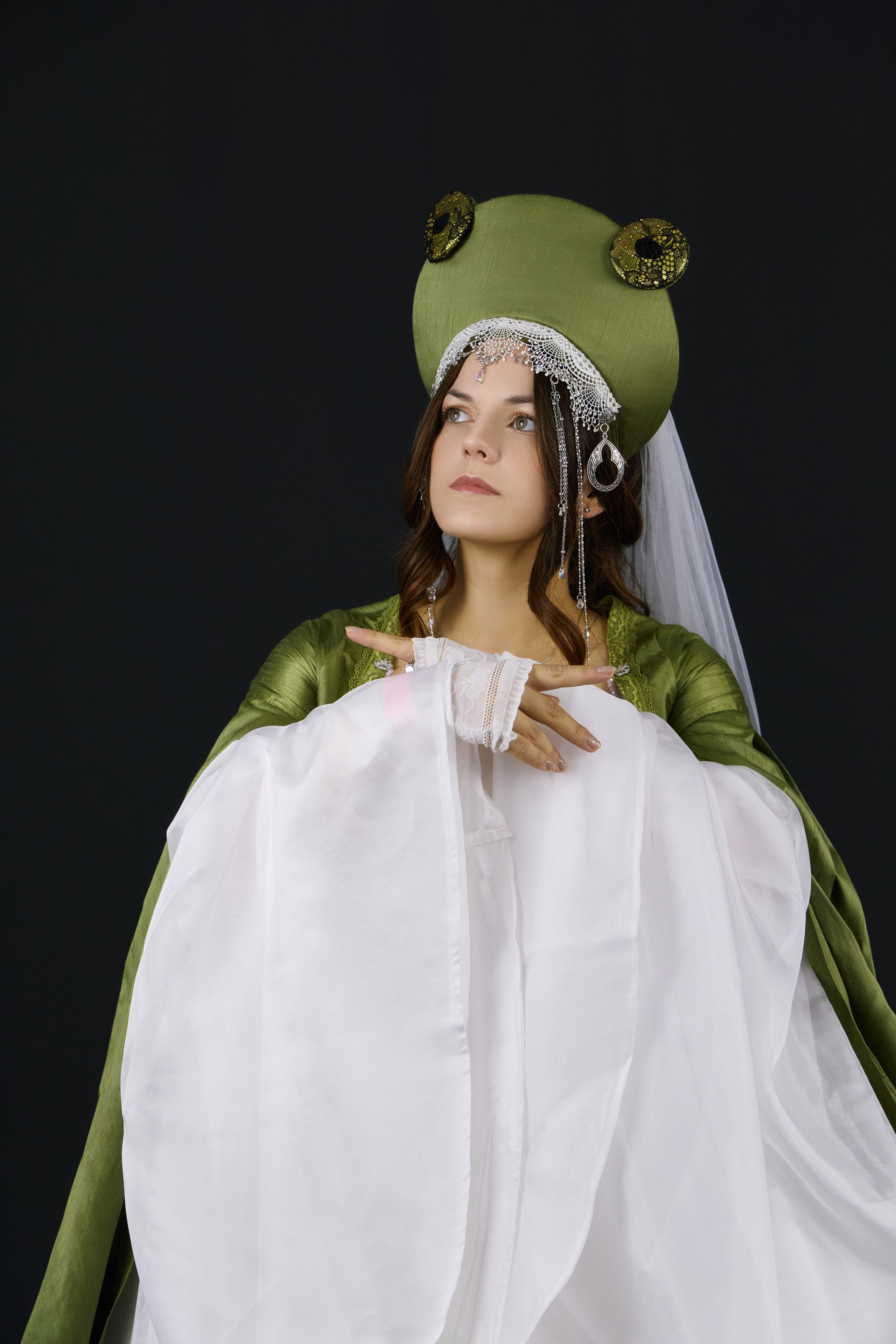 Русская красавица в сказочном образе Царевны-лягушки - косплей на Дальнем Востоке, фотограф - Олег Мороз