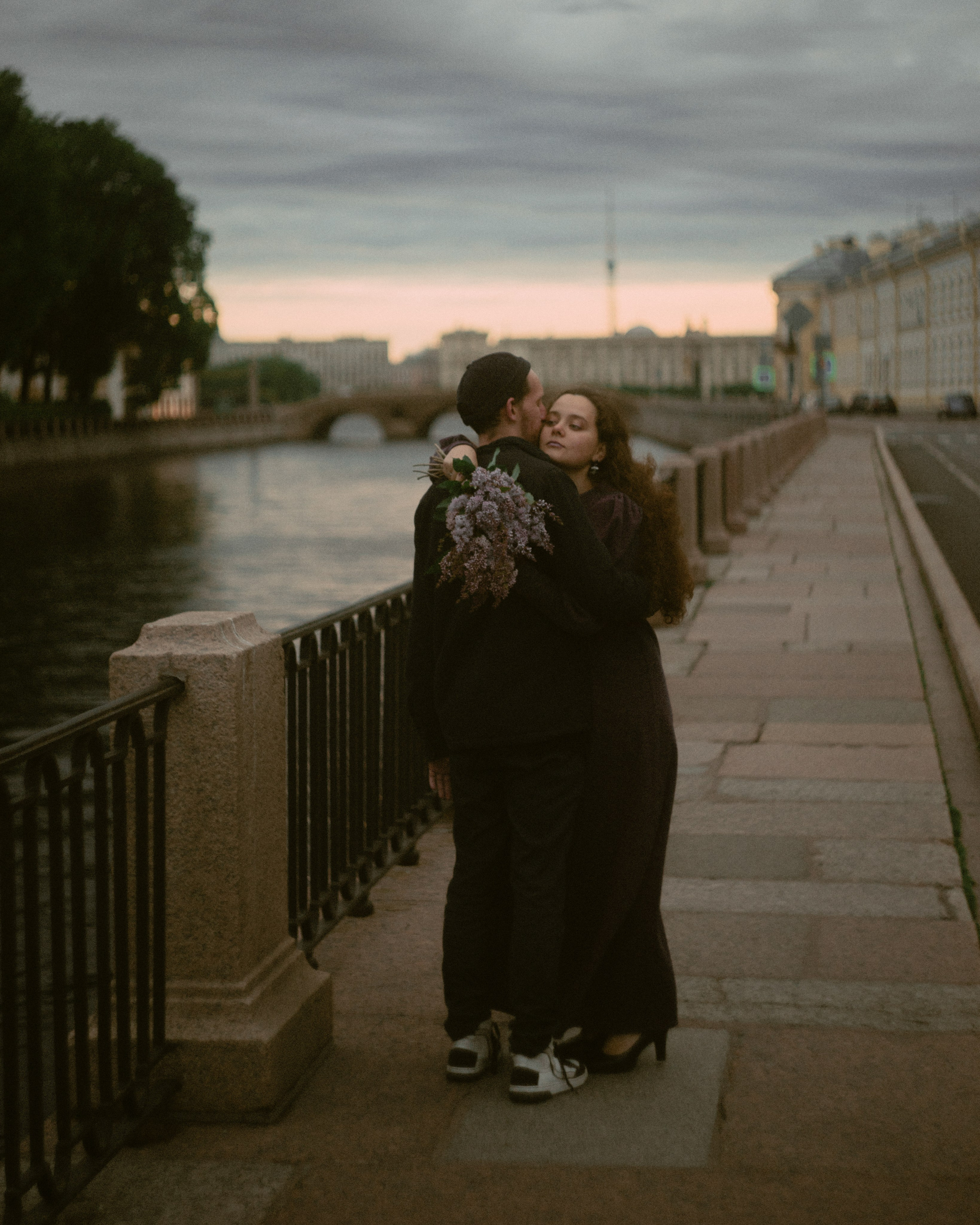 необычная свадебная фотосессия без белого платья и официального костюма в Санкт-Петербурге