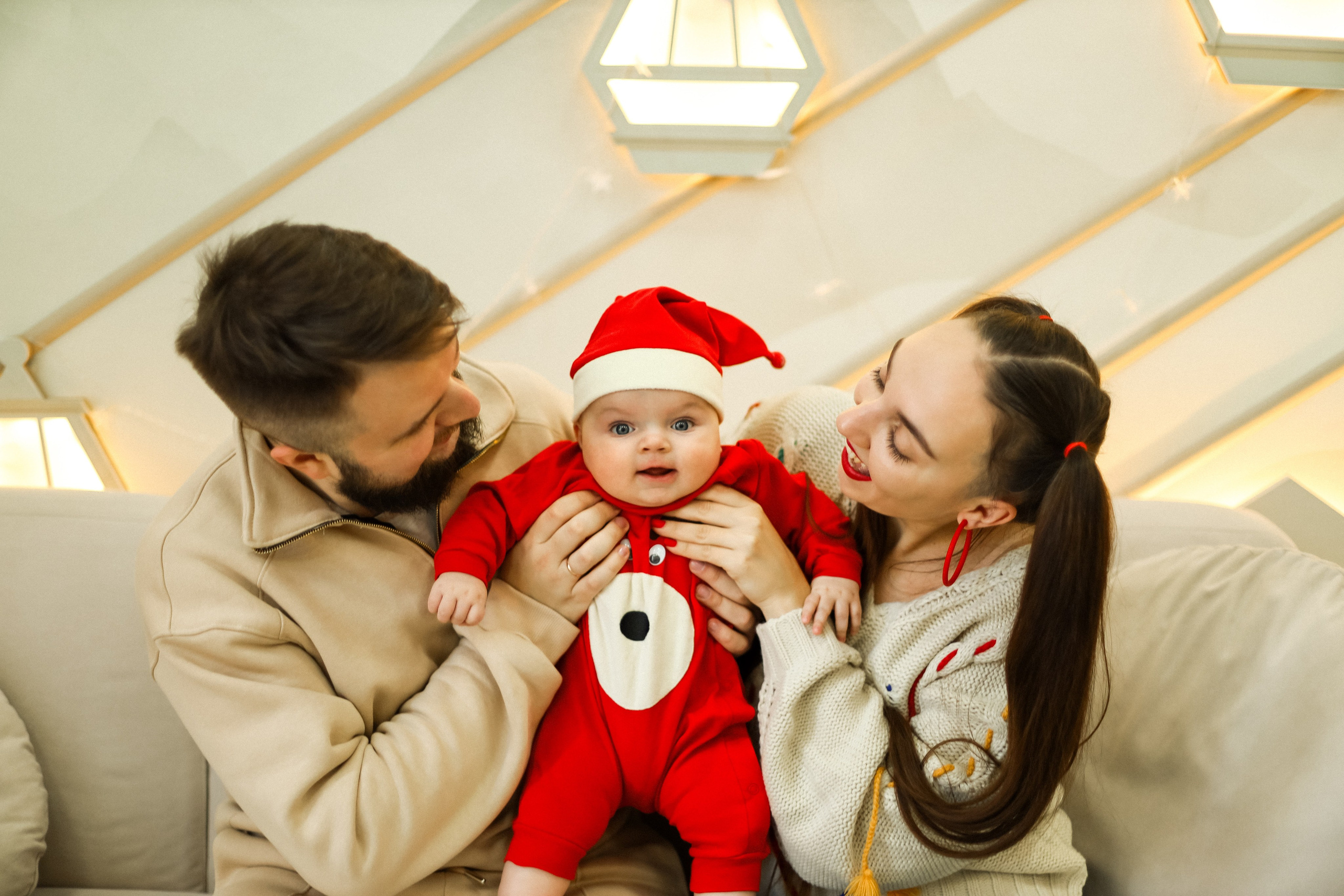 Екатерина, Дмитрий и Роберт новогодняя. Kharchenkotatianaweddingphoto