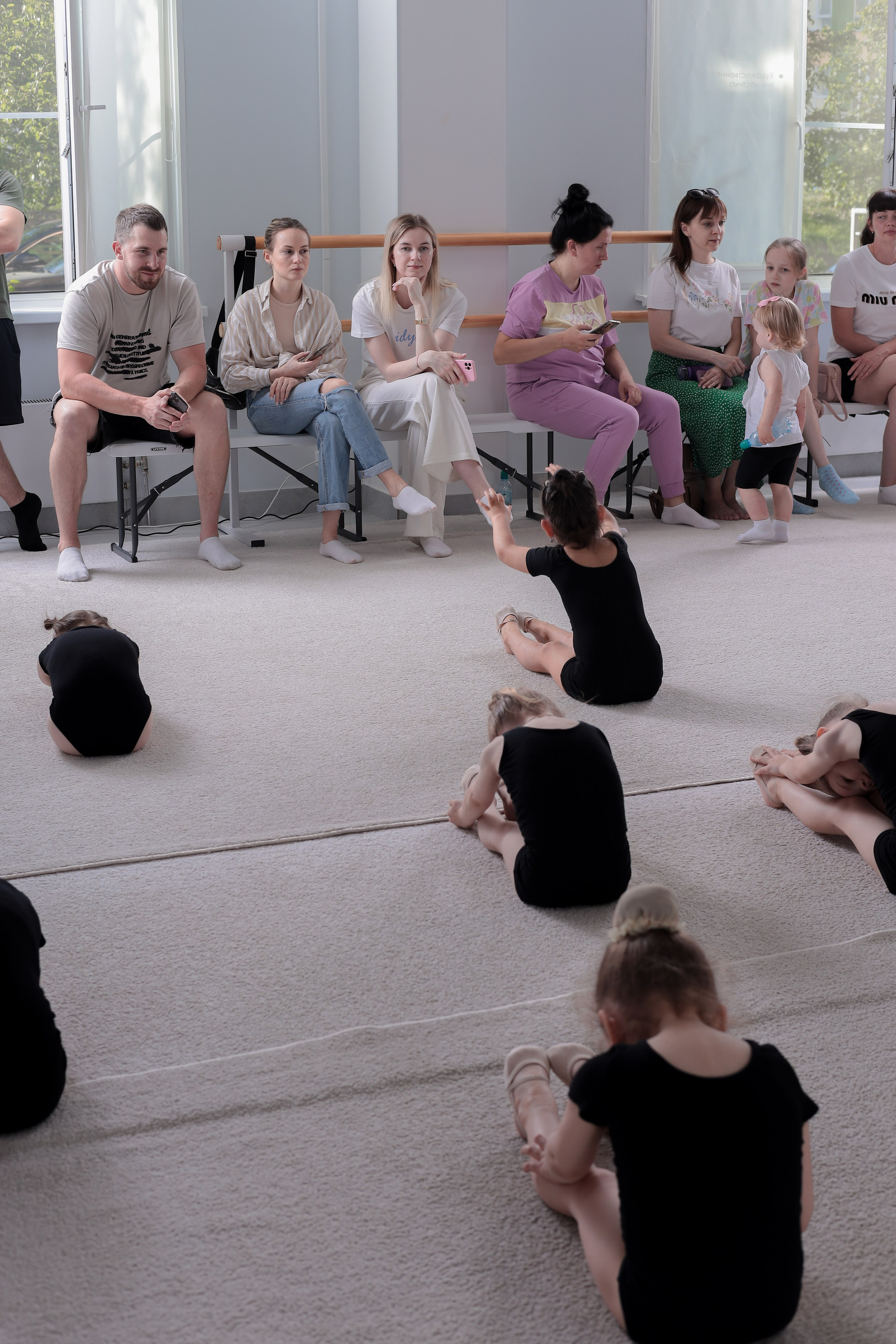 Открытый урок гимнастика. Фотограф Надршина Лилия