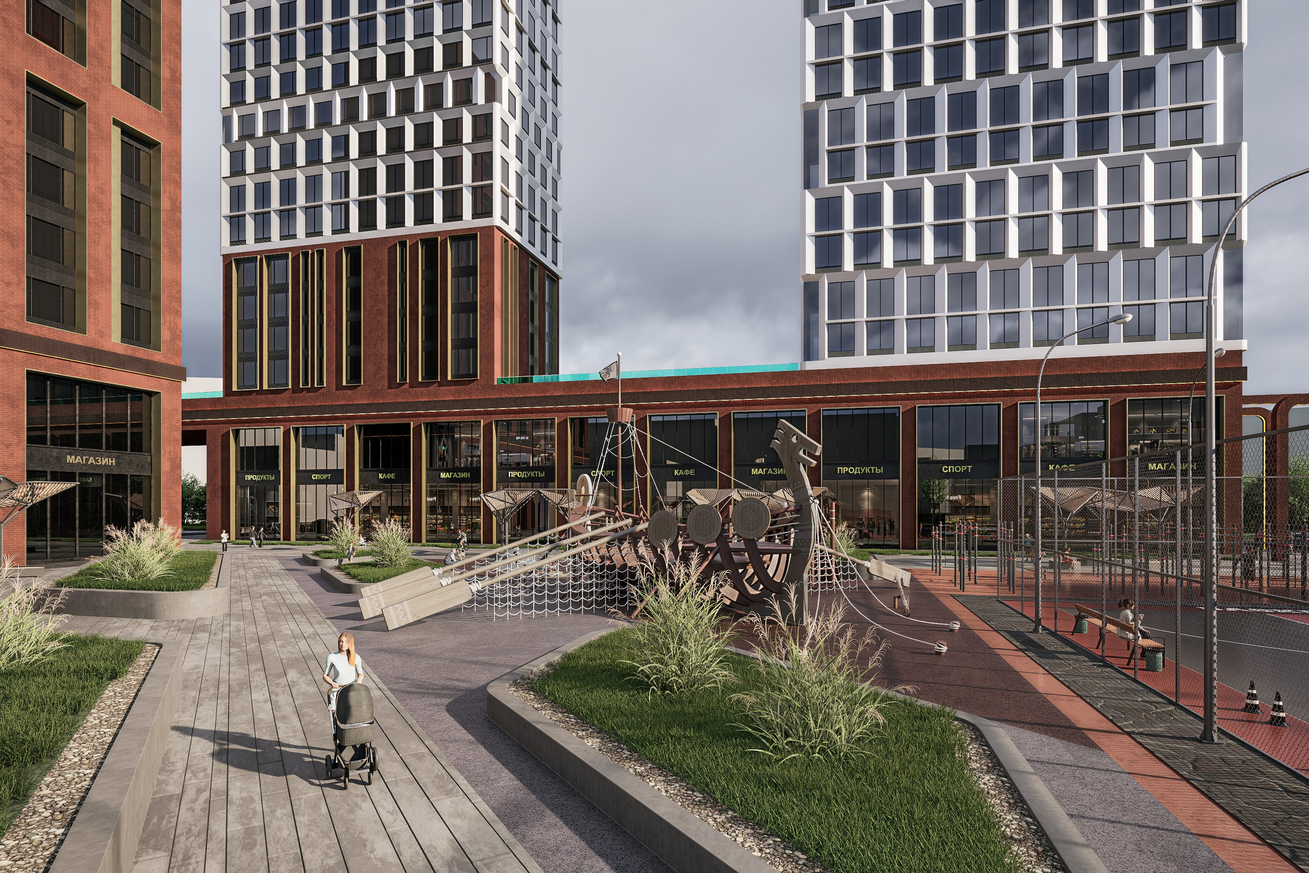 ЖК Шурановский. Архитектурно-дизайнерское бюро ROOMS