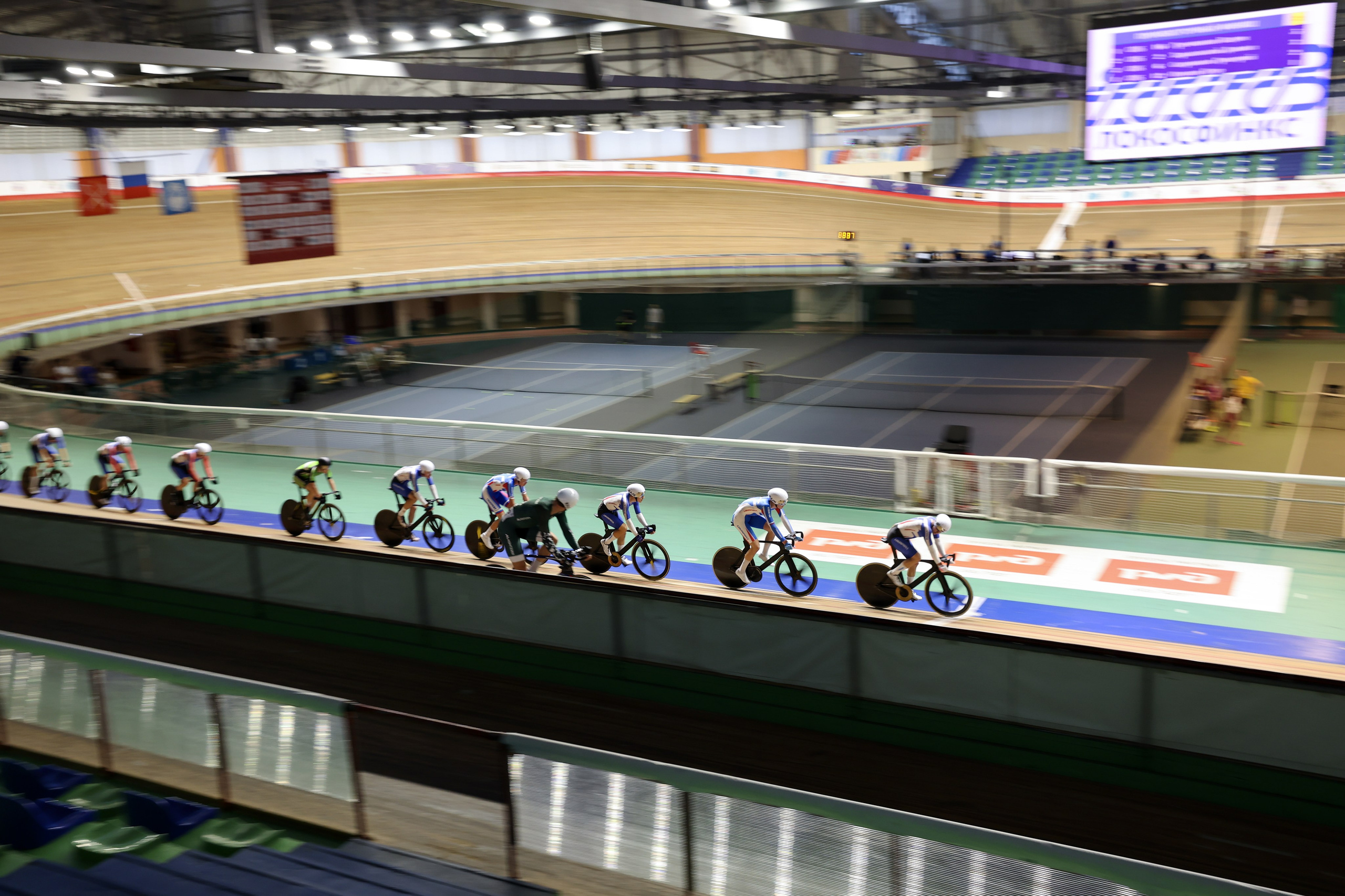 Чемпионат России по велосипедному спорту на треке (первый блок) 6-11.01.2025. Спортивный и репортажный фотограф Антон Тереханов