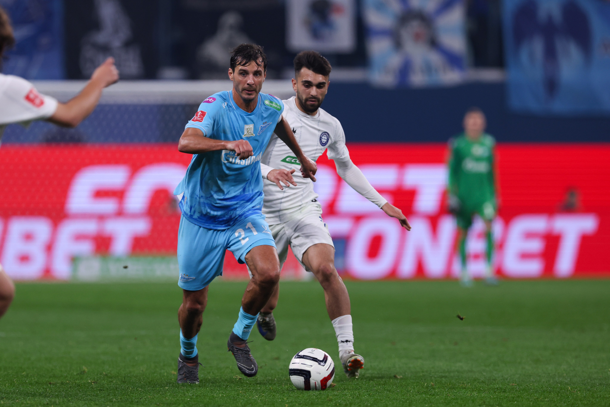 ФК Зенит -ФК Оренбург Fonbet Кубок России 2025/26. Спортивный и репортажный фотограф Антон Тереханов