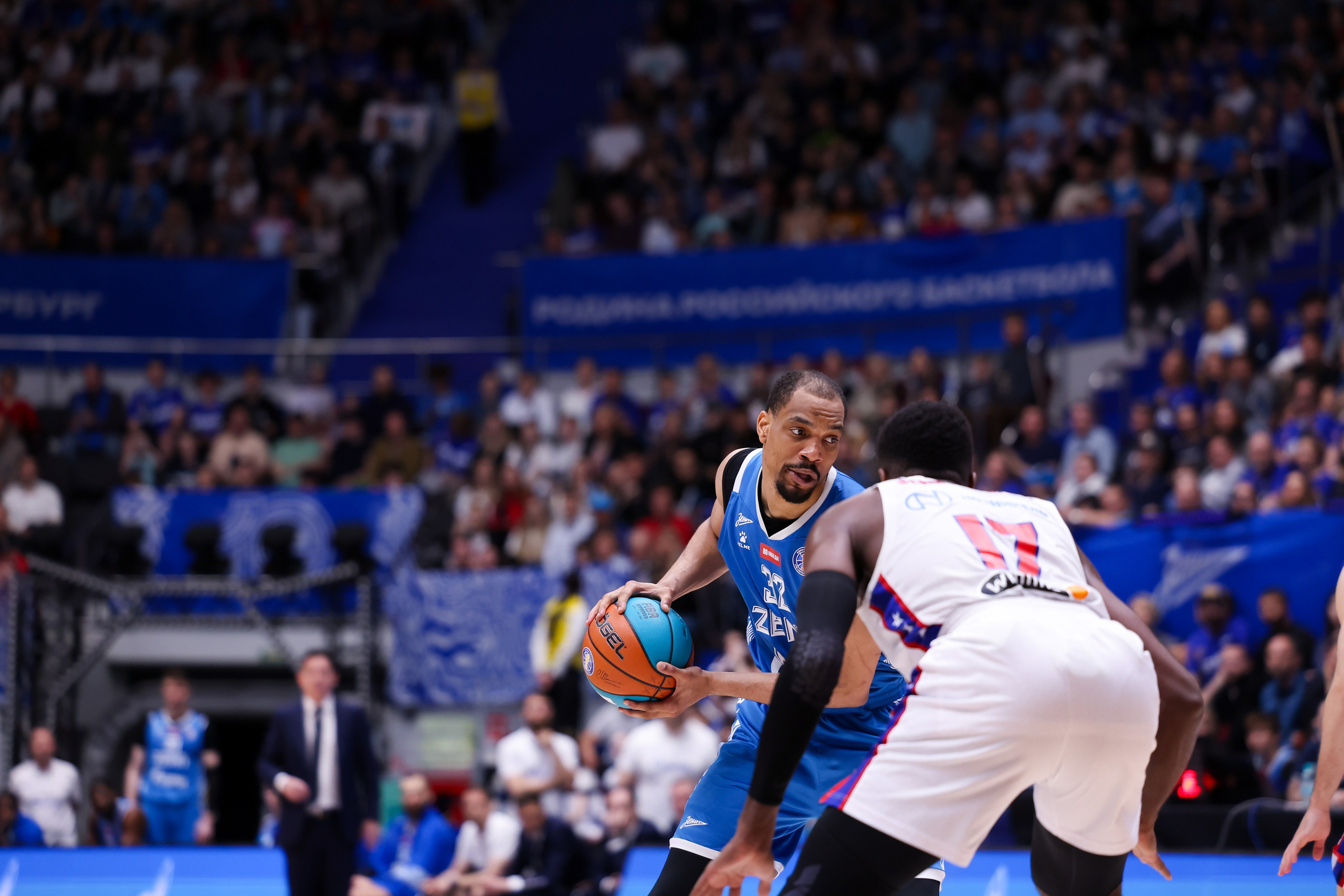 БК «Зенит» — ПБК «ЦСКА» финал ЕЛ ВТБ 5 игра 06.06.2025. Спортивный и репортажный фотограф Антон Тереханов