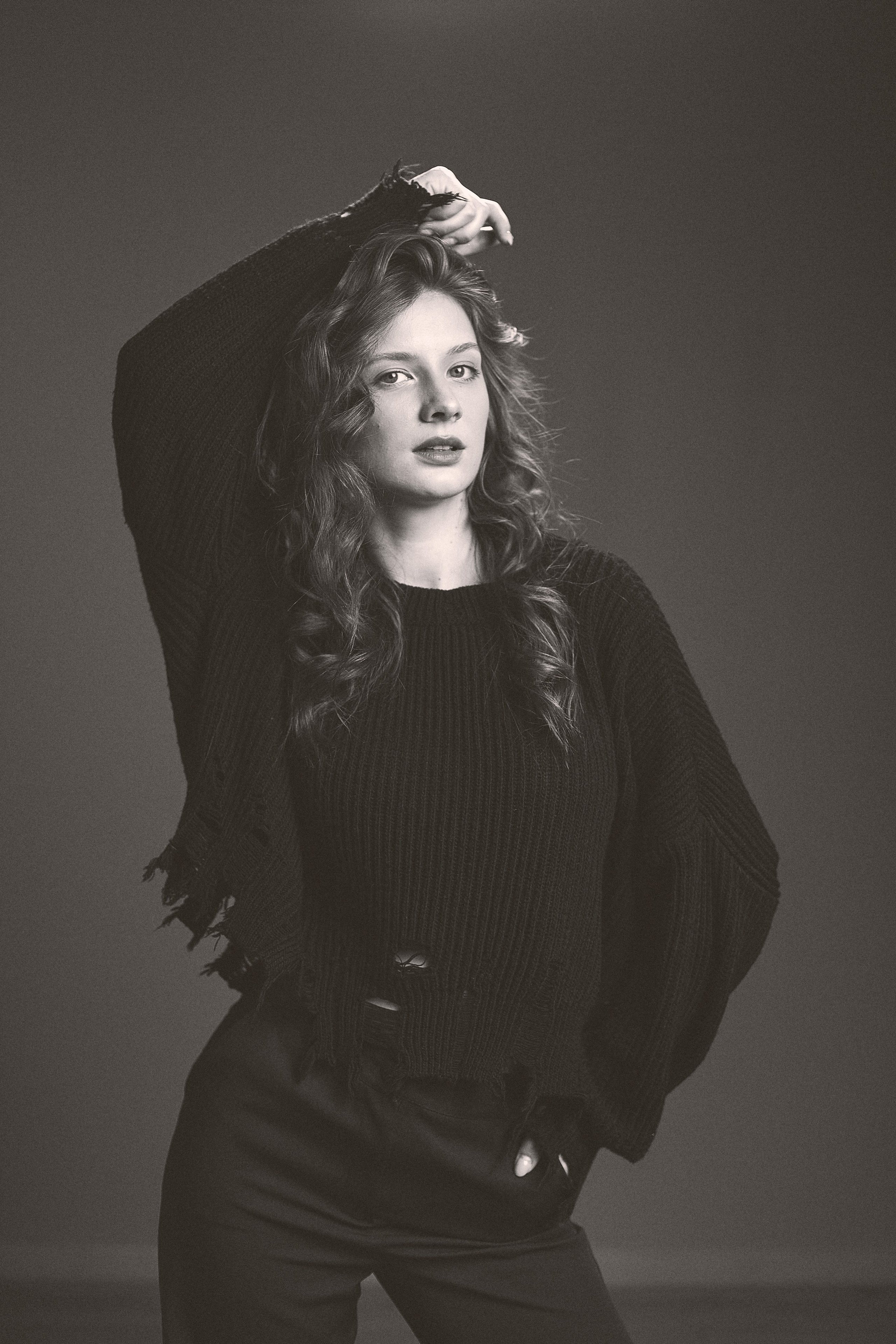 Портретная фотосессия в студии. Фотограф Руслан Потапов в Краснодаре