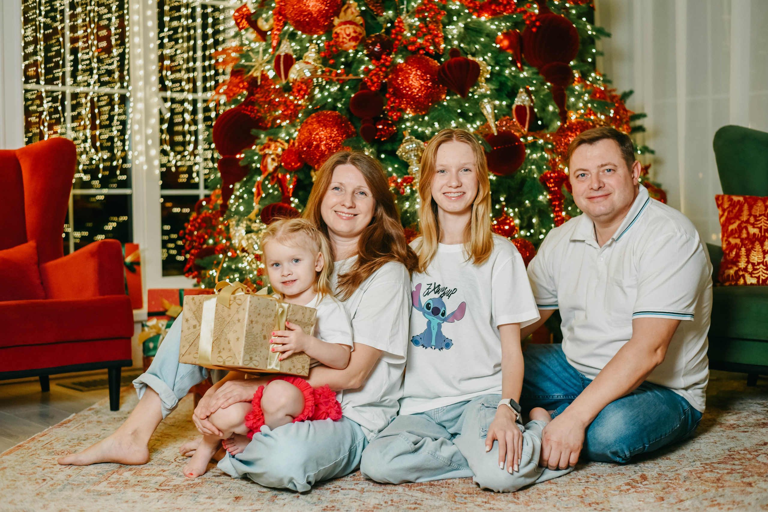 Алексей, Екатерина, Мария и Виктория. Семейный фотограф в Москве и Севастополе Анастасия Котова