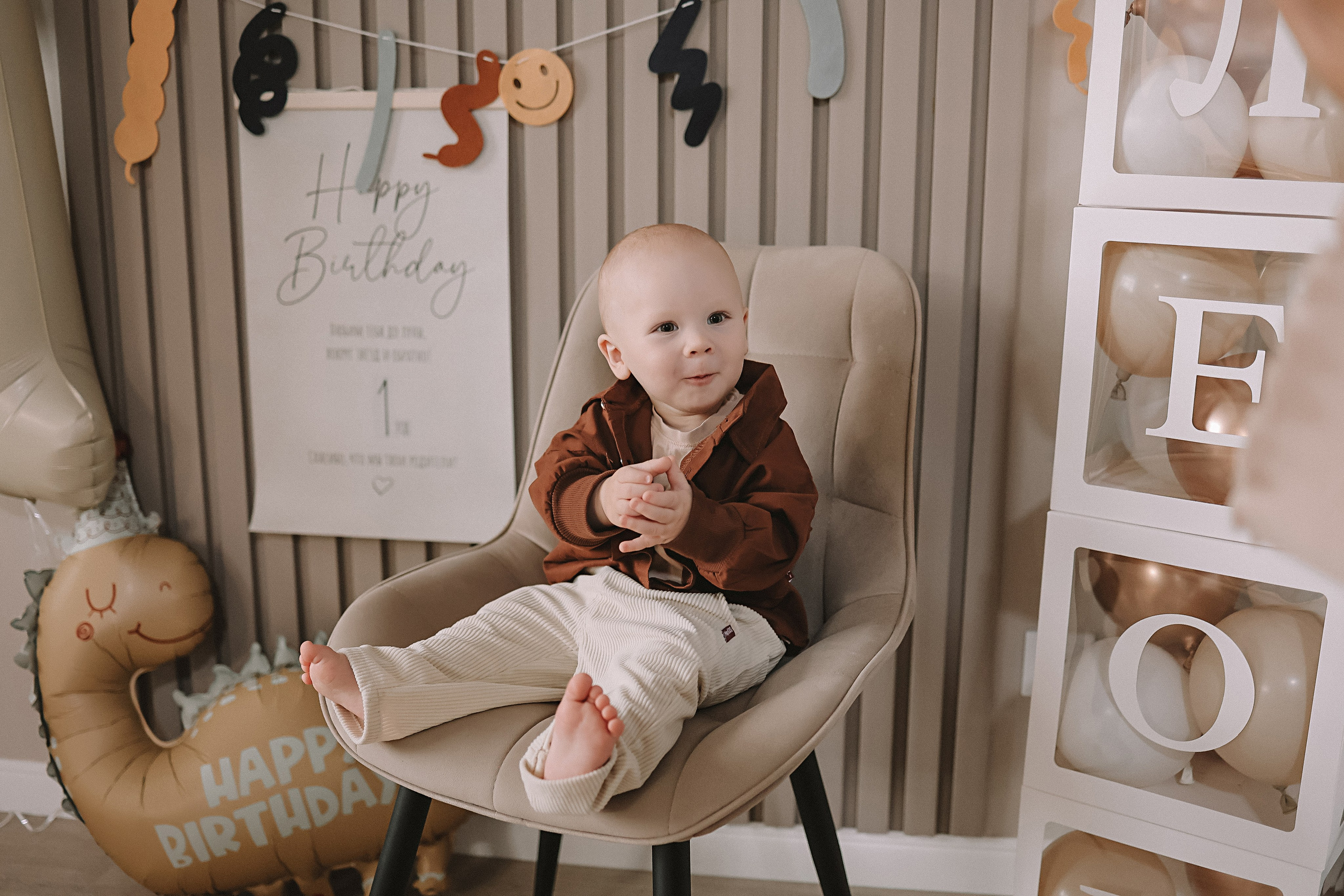 1 год Леону. Семейный фотограф Тюмень, фотограф на роды Салмина Мария