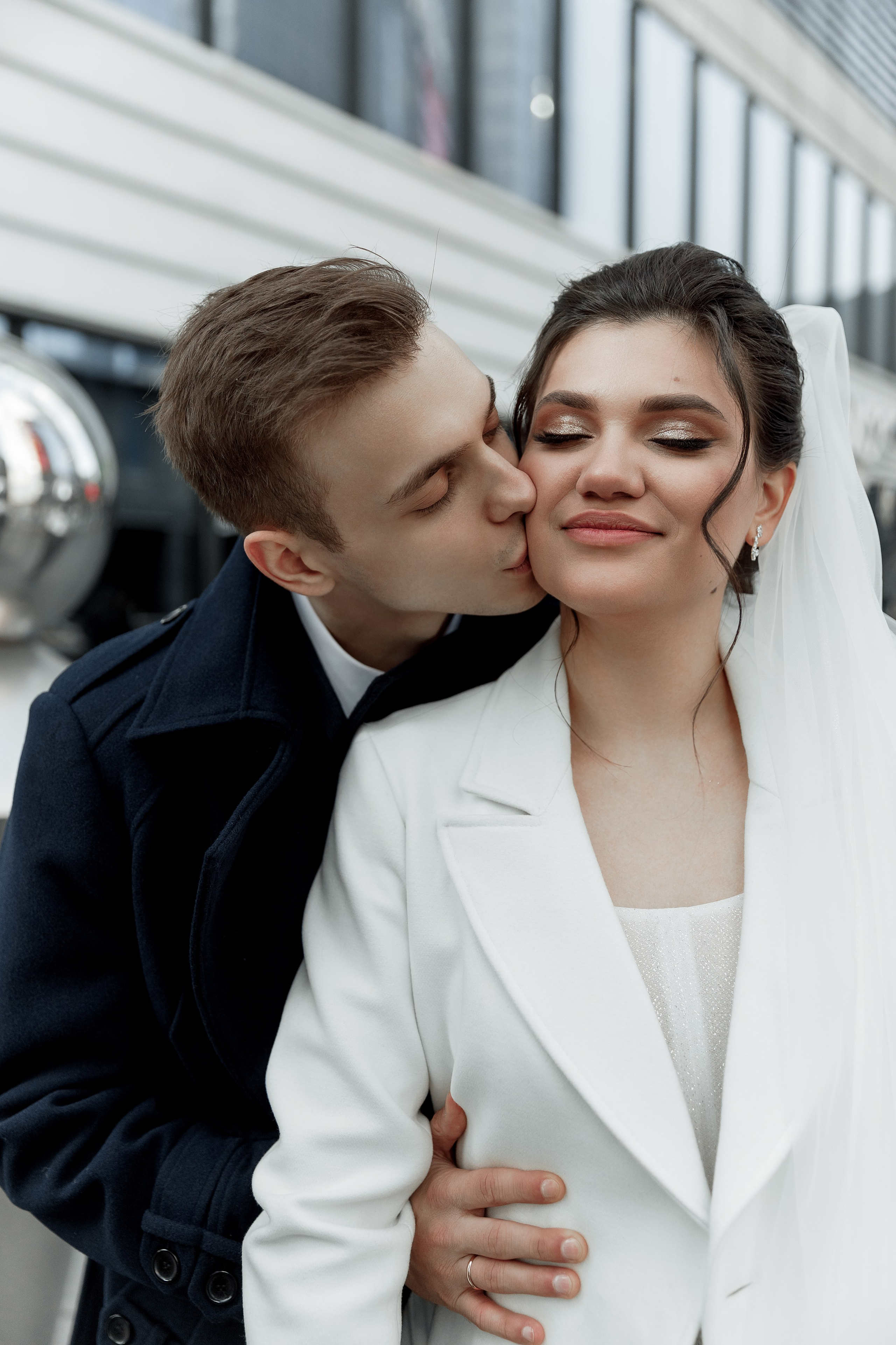 Паша&Настя (роспись Москва-сити Birds). Фотограф в Москве Юлия Хамзина