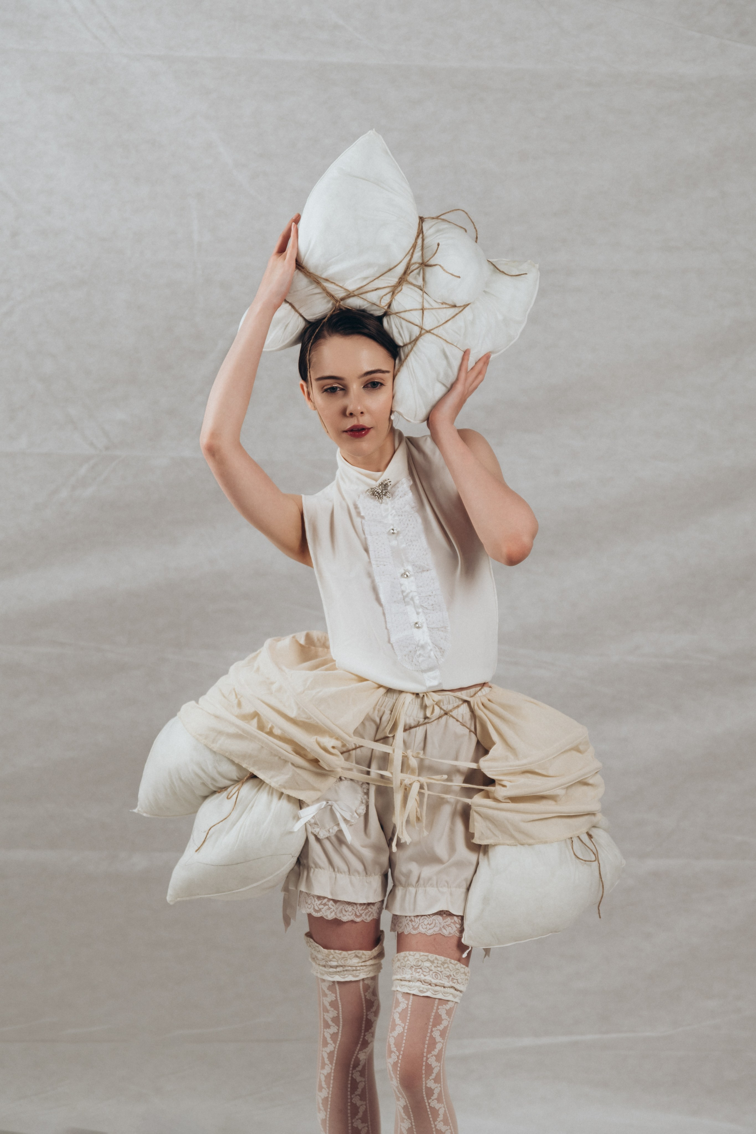 Съемки в студии