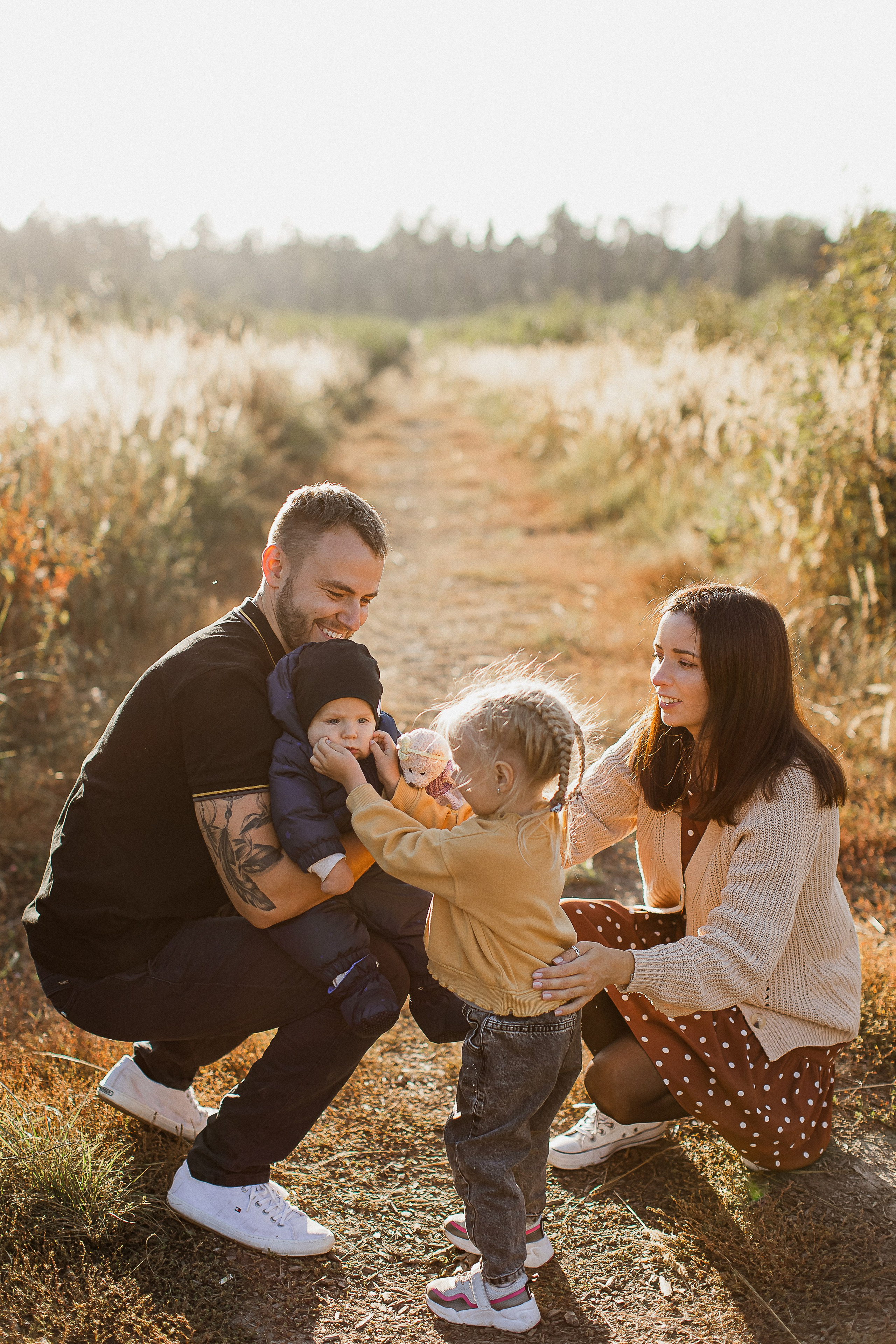 Настя, Алексей, Дарина и Сеня. Your story in photos