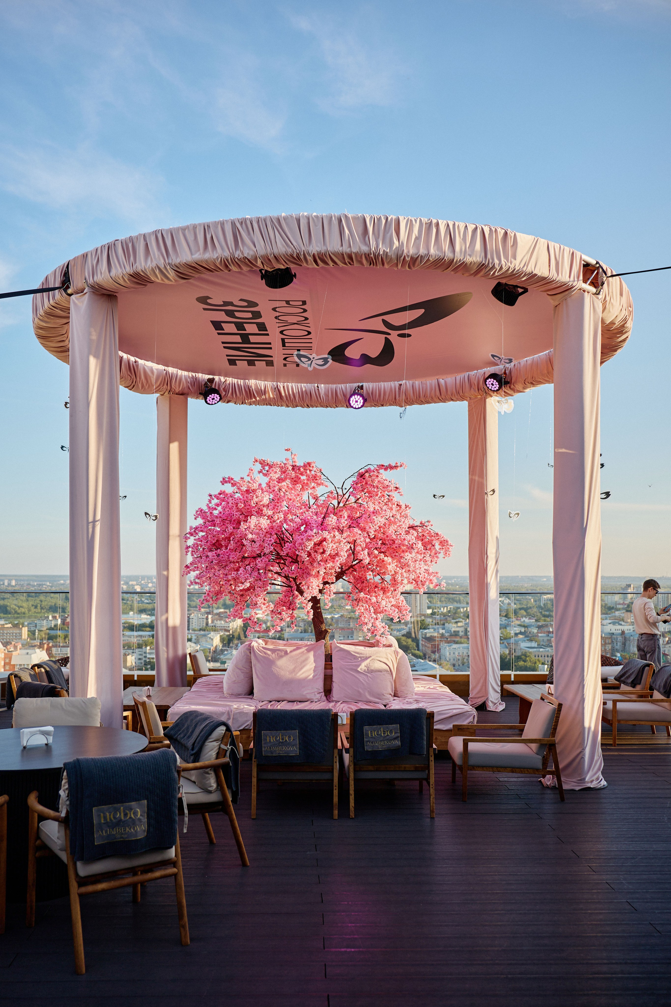 Высокий вечер в ресторане Nebo. DENISOV ART (фото, видео, дизайн) САМАРА