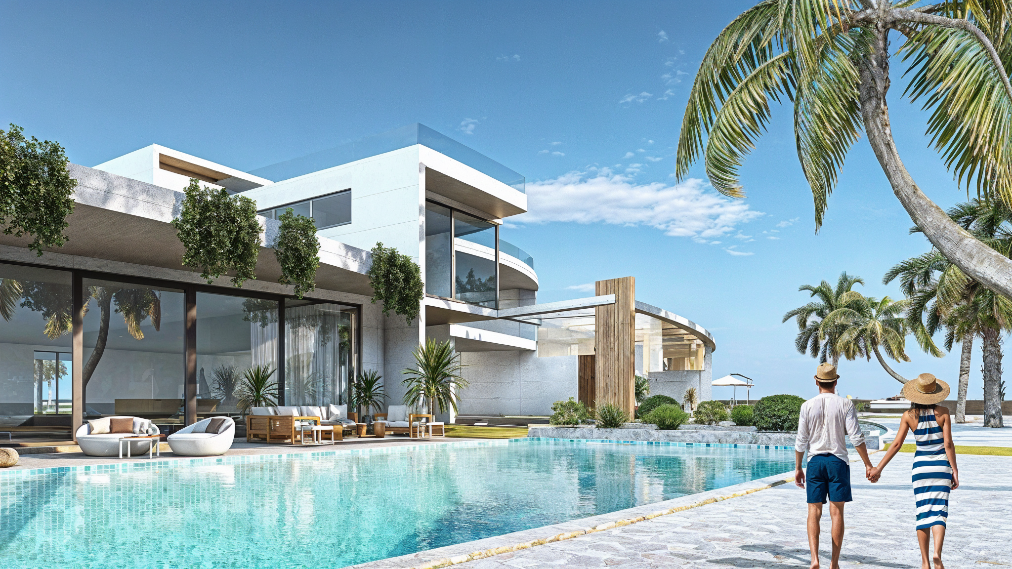 Концепт апарт-отеля в г. Дубай. Архитектурное проектирование