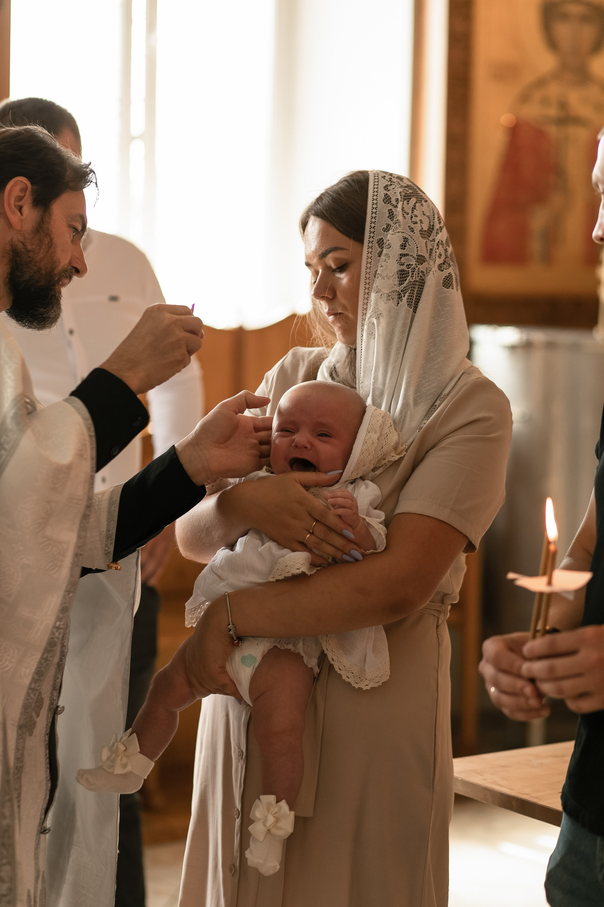 Крещение Анастасии. Свадебный и Семейный фотограф в Москве Александра Вайпер