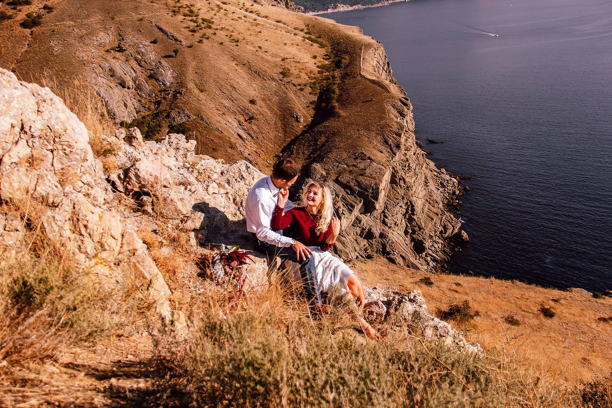 Love Story Анна и Владимир. Балаклава. Свадебный и семейный фотограф в Евпатории Зайцева Надежда