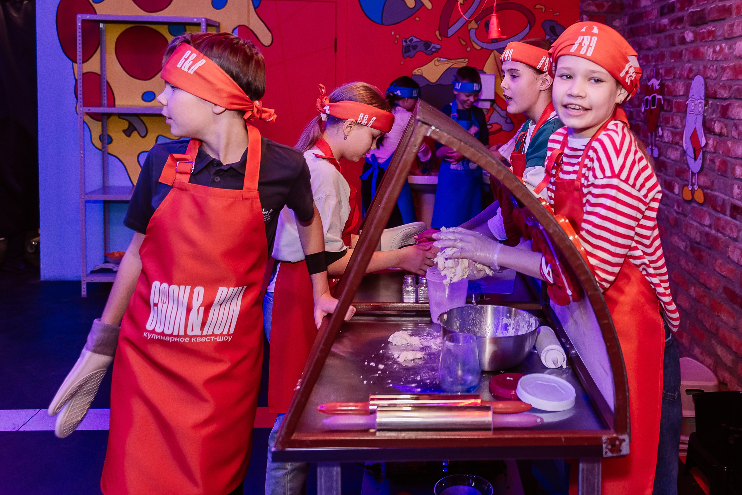 Cook & Run, шоу с готовкой. Детский фотограф, семейный фотограф и репортажи в Кемерово