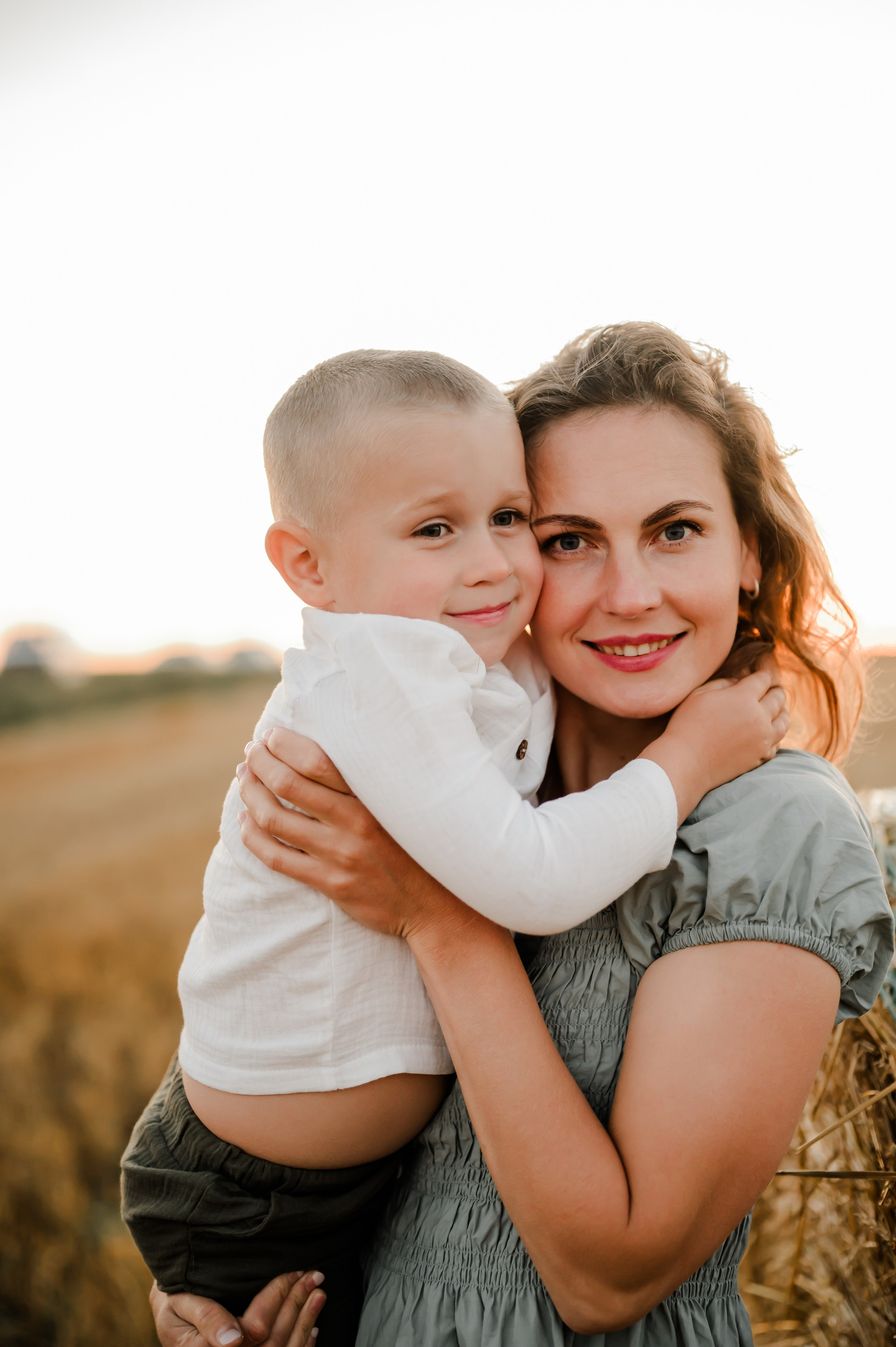 Кукуруза+сено, семейная фотосессия. Свадебный и семейный фотограф Евгения Кононова