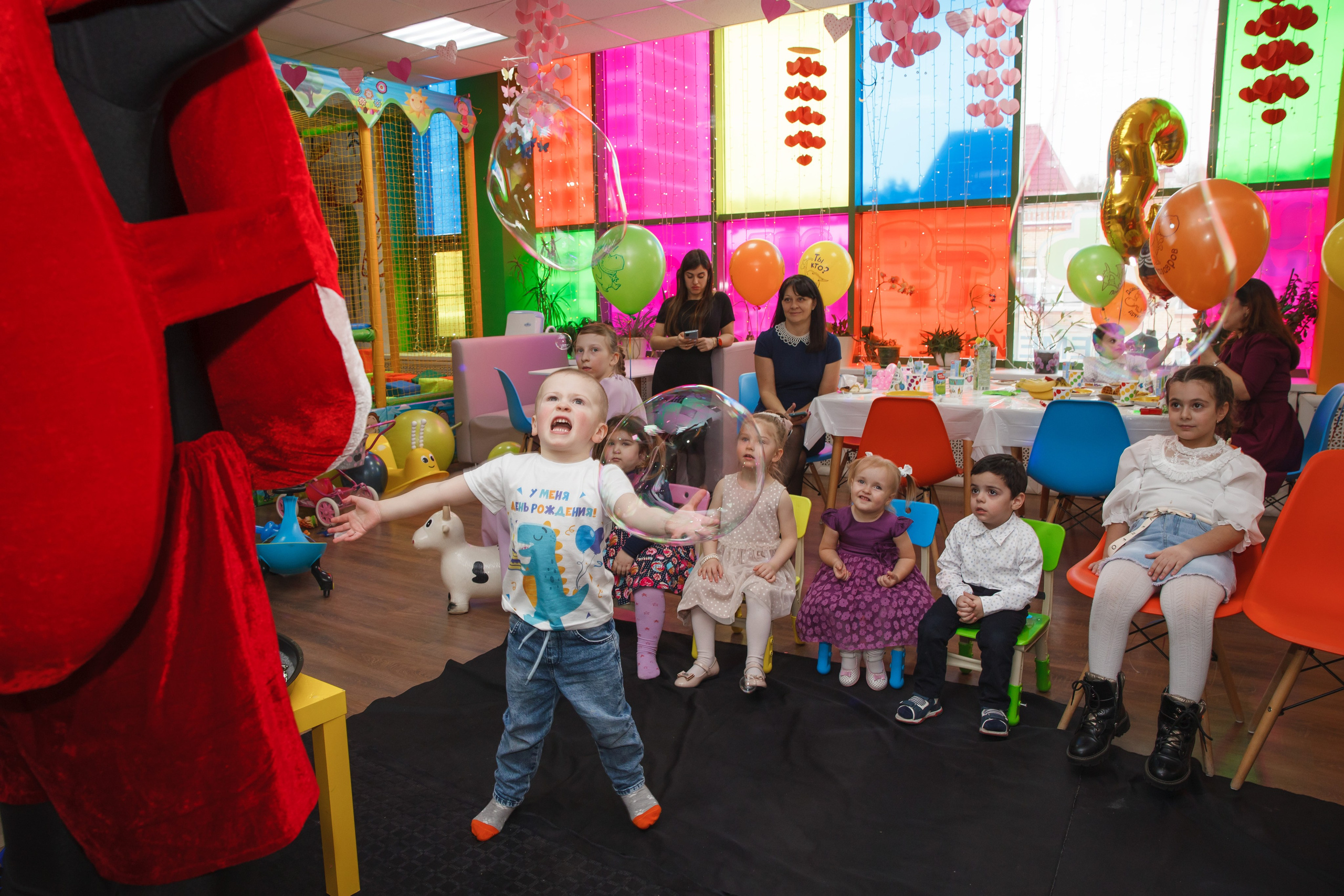 Детский День Рождения, Мише 3 годика, «Мультяшка». Свадебный и репортажный фотограф (Москва, Королев и другие)