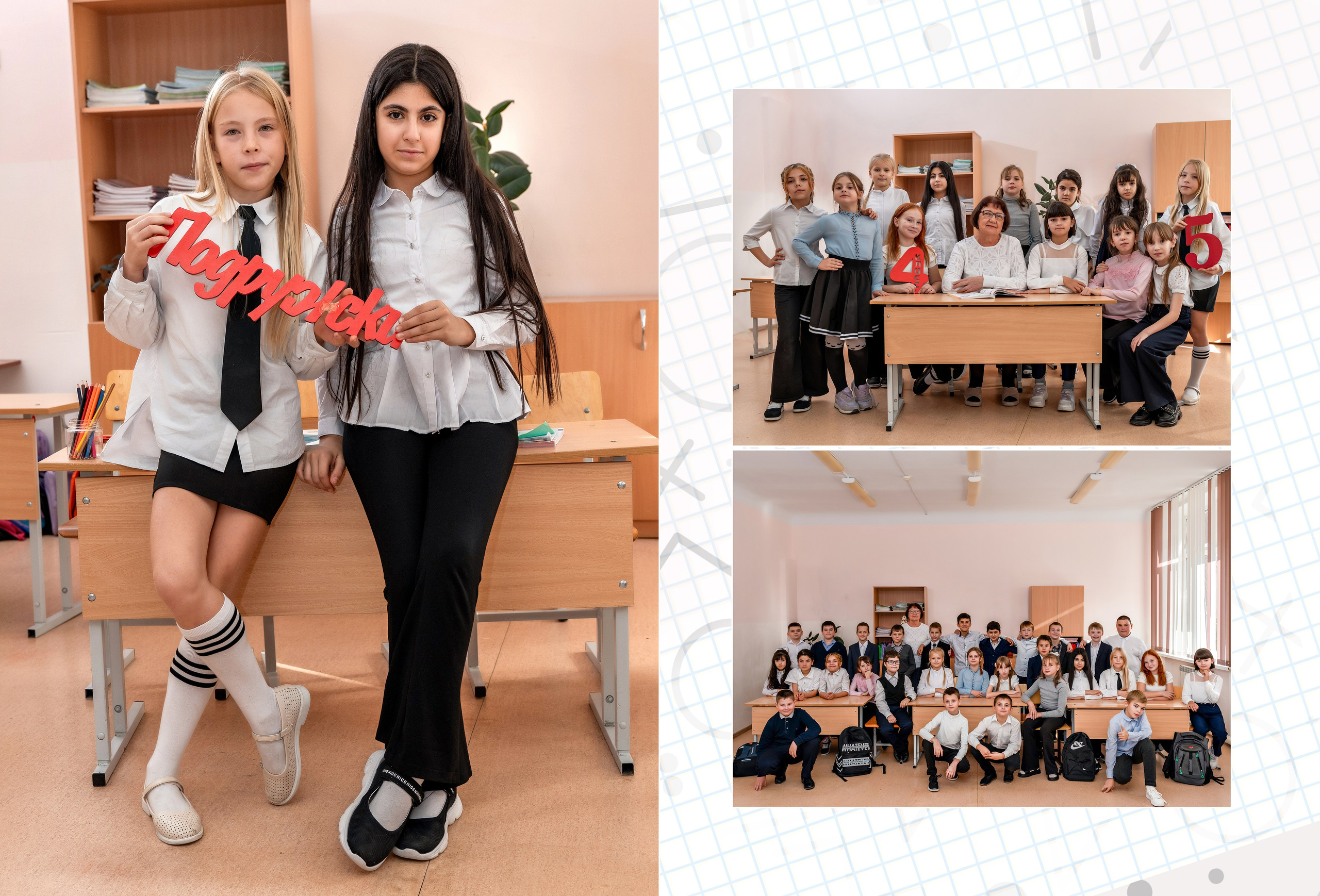 Книга на 8 разворотов 2025. Школьный и семейный фотограф в Ульяновске Елена Агафонова