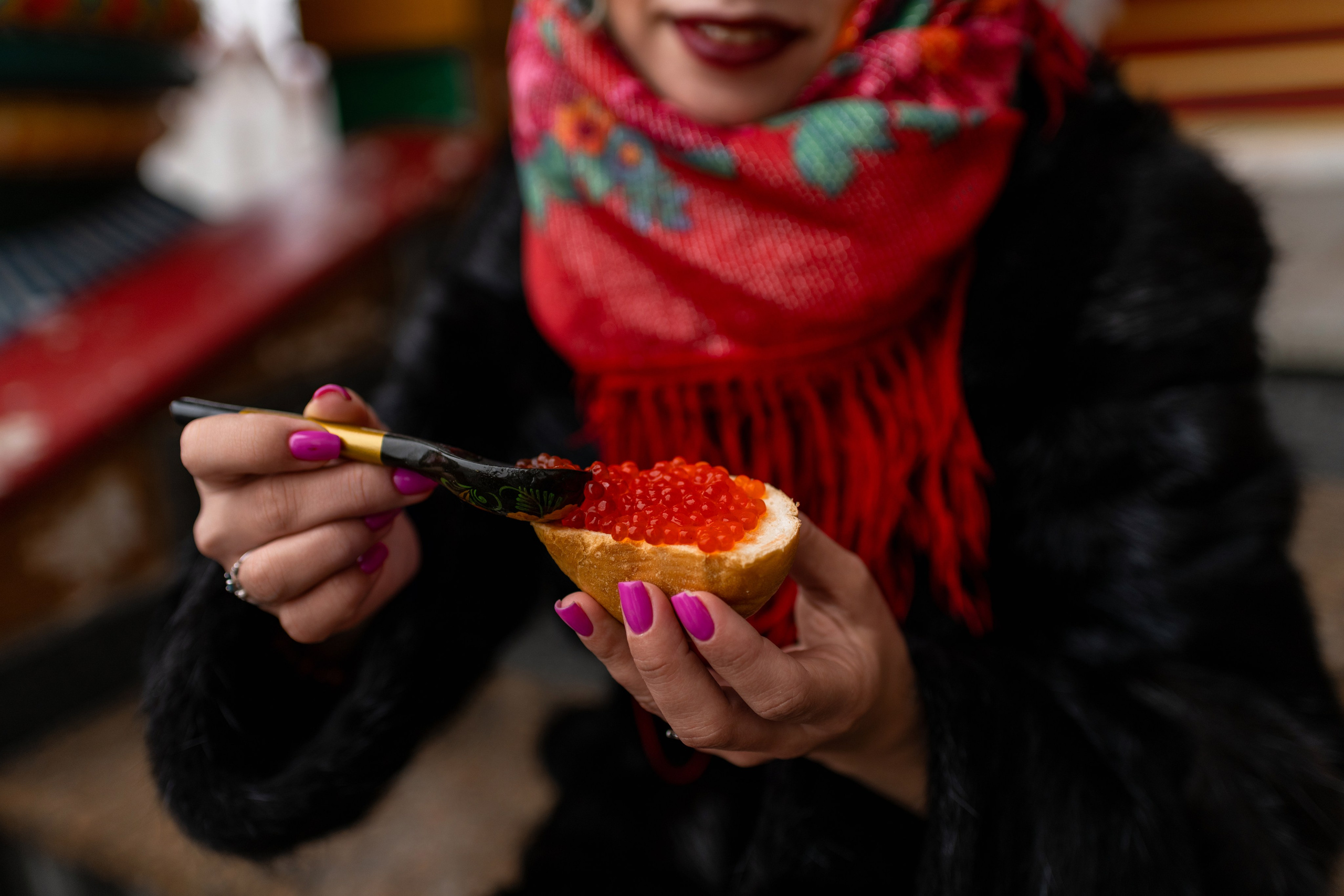 Юлия с икрой. Фотограф в Москве/Зарайске Шахова Марина