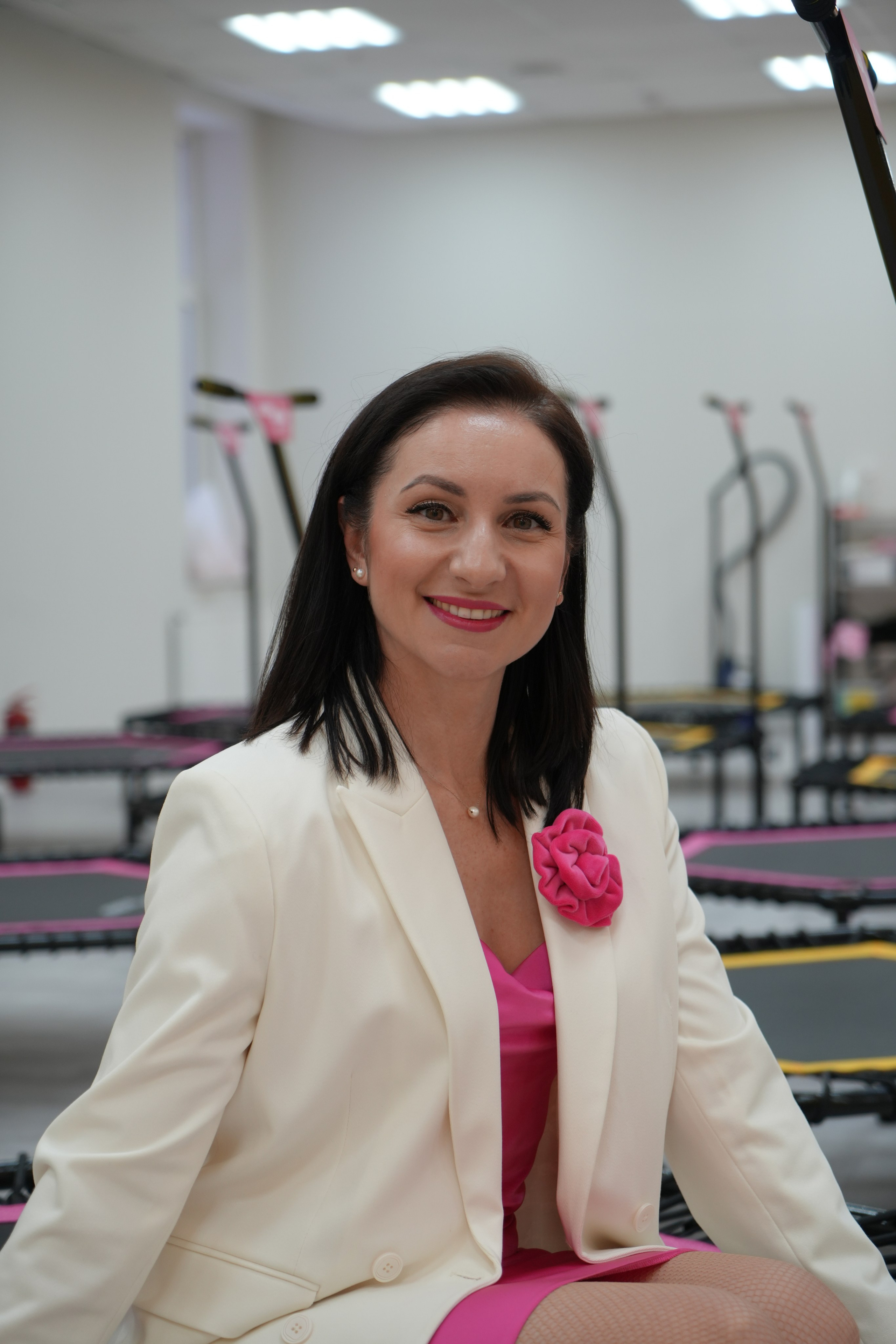 Открытие батутного центра «Lady Jump». Видеограф и Фотограф в Москве