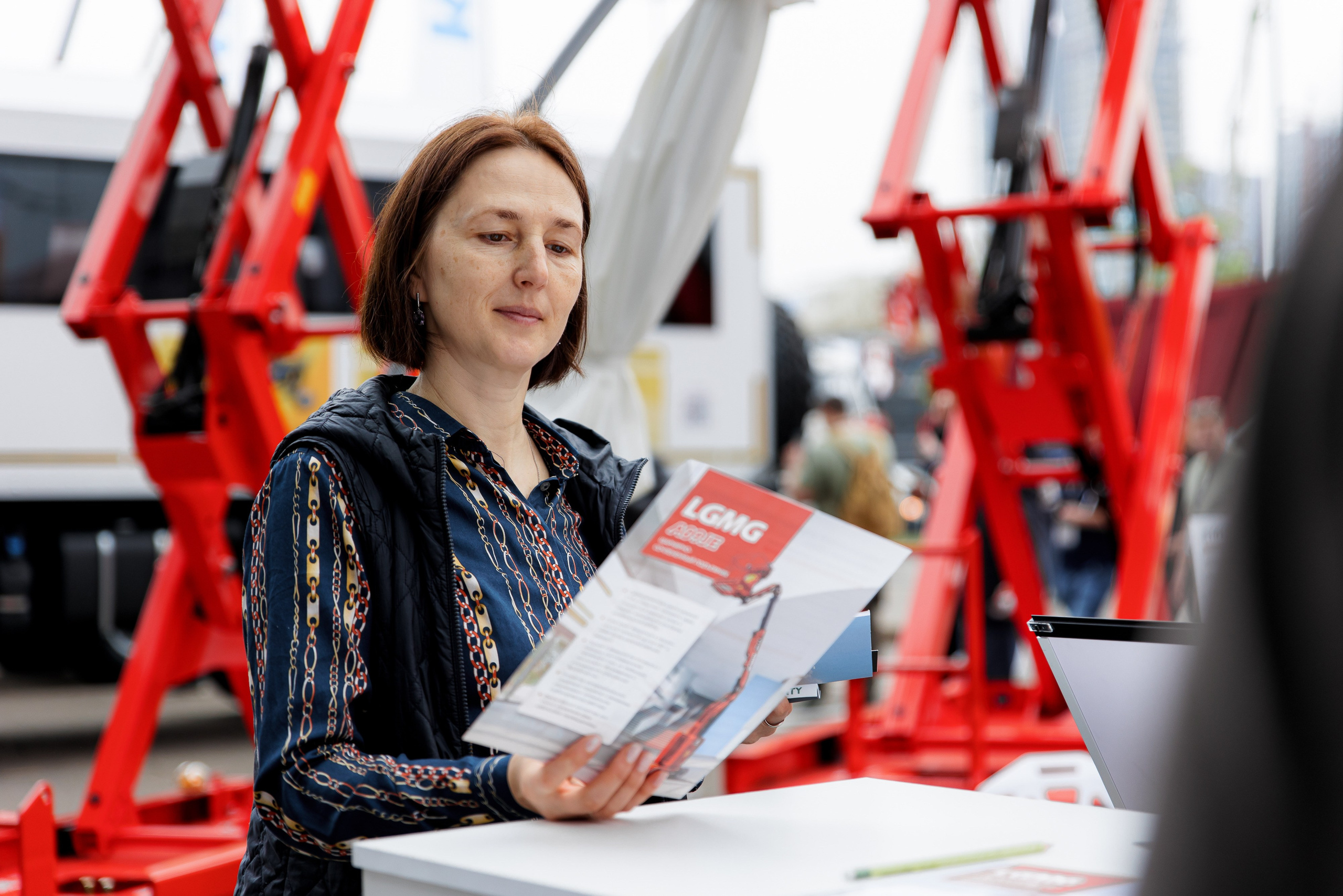 Выставочный стенд «Sany». Репортажный фотограф Семён Борисов | Москва
