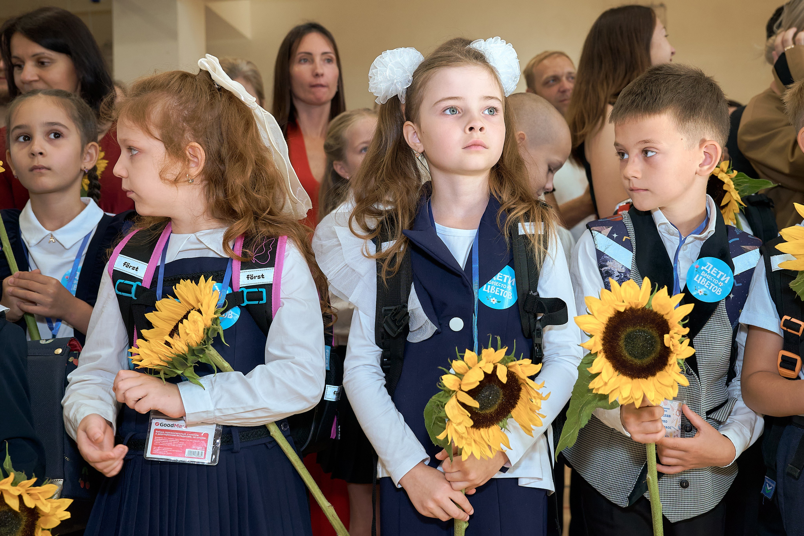 ПЕРВОКЛАШКИ апрелевской школы № 3. Школьный и семейный фотограф, Одинцово