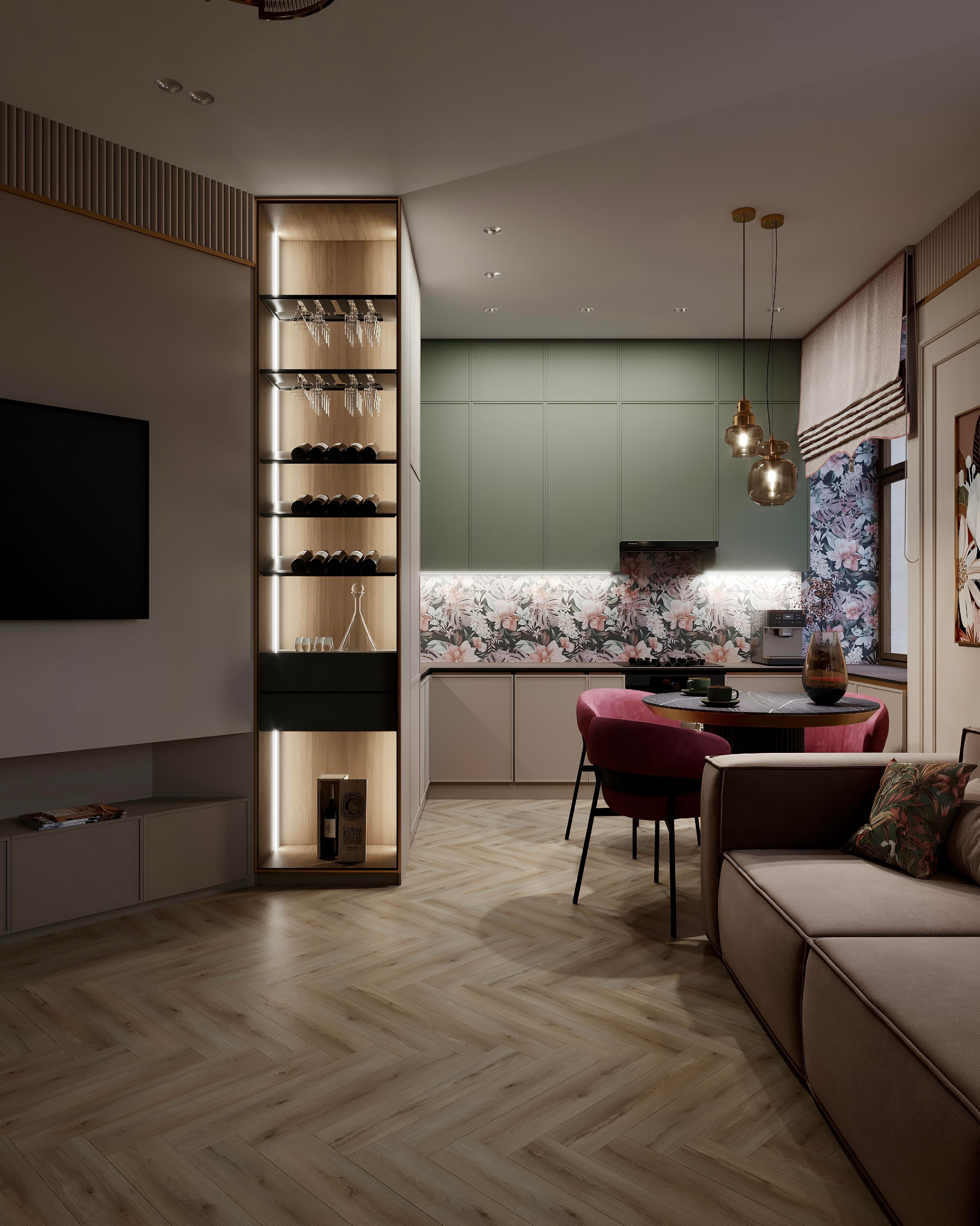 Сталинка, 80 м². Главная