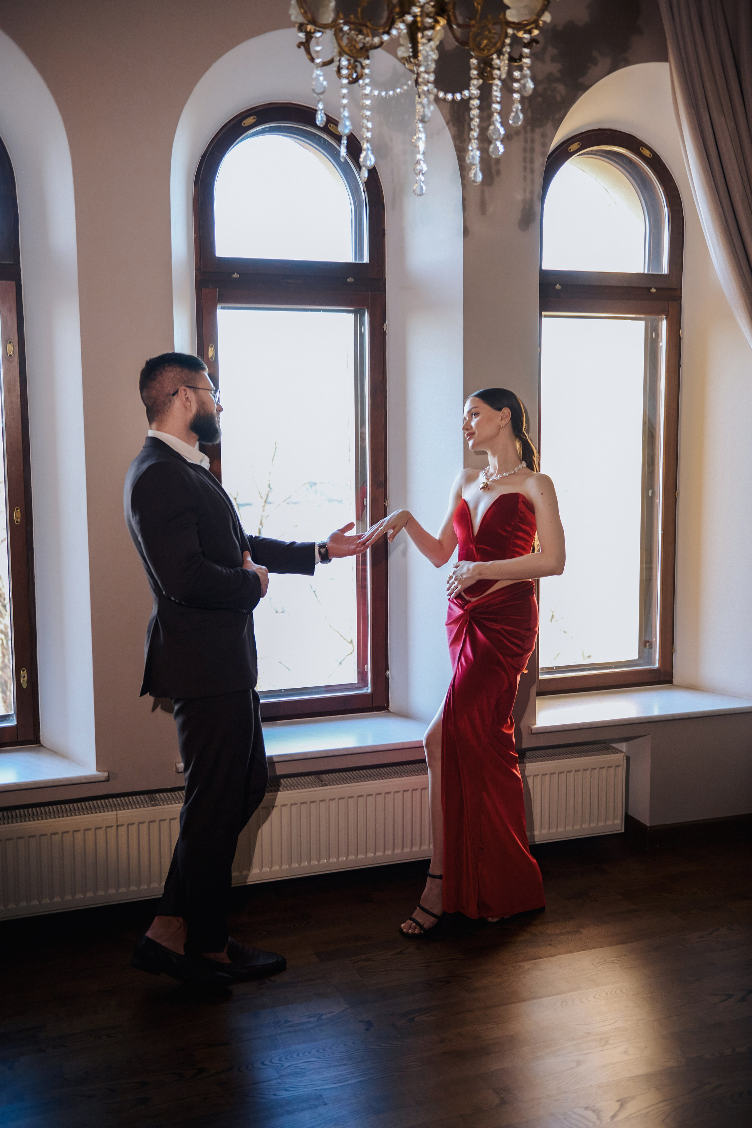 Елизавета и Дмитрий Предложение. Фотограф Леонова Надежда