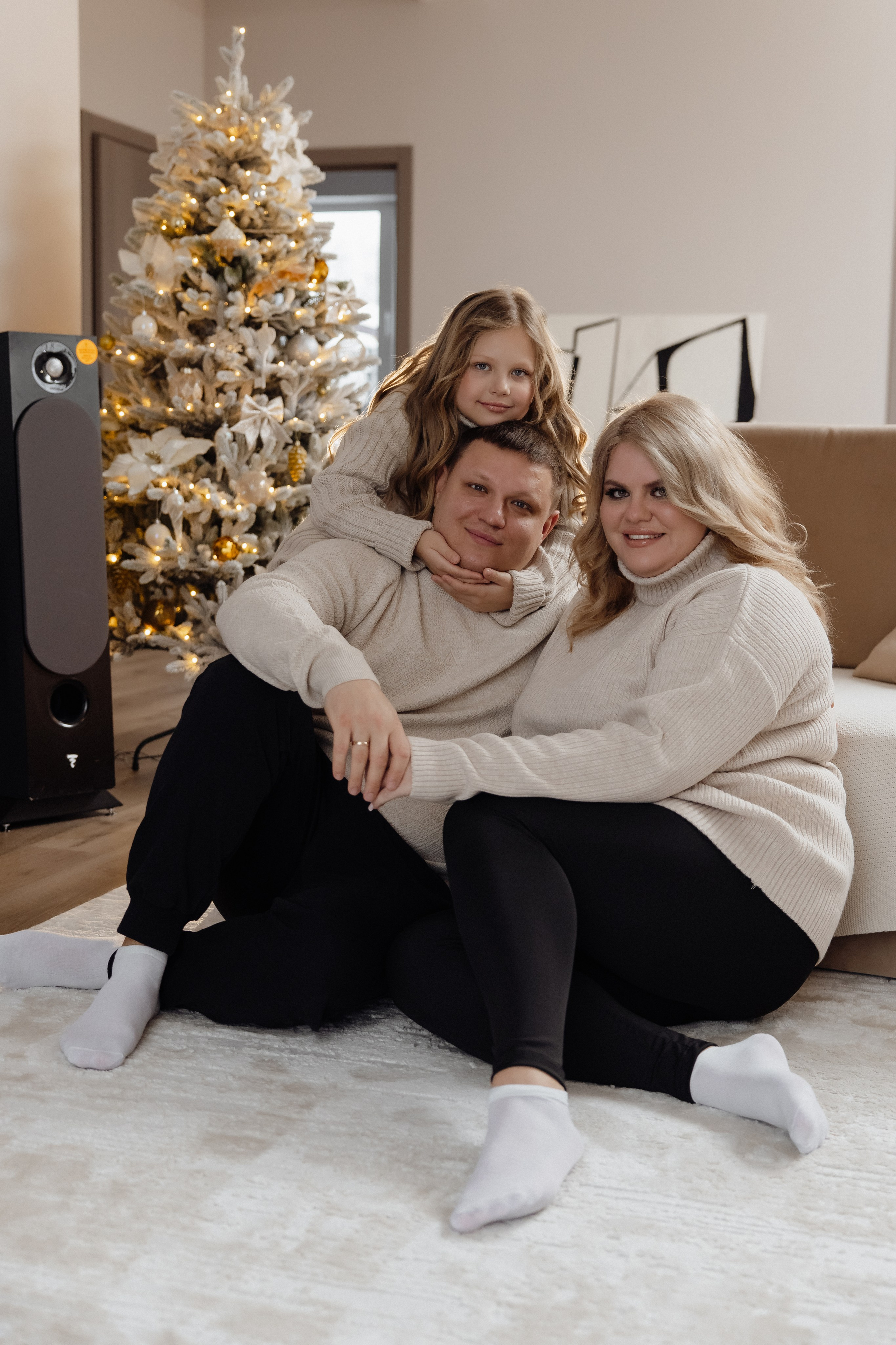 Домашняя новогодняя. Семейный и свадебный фотограф в Челябинске Мария Леонтьева