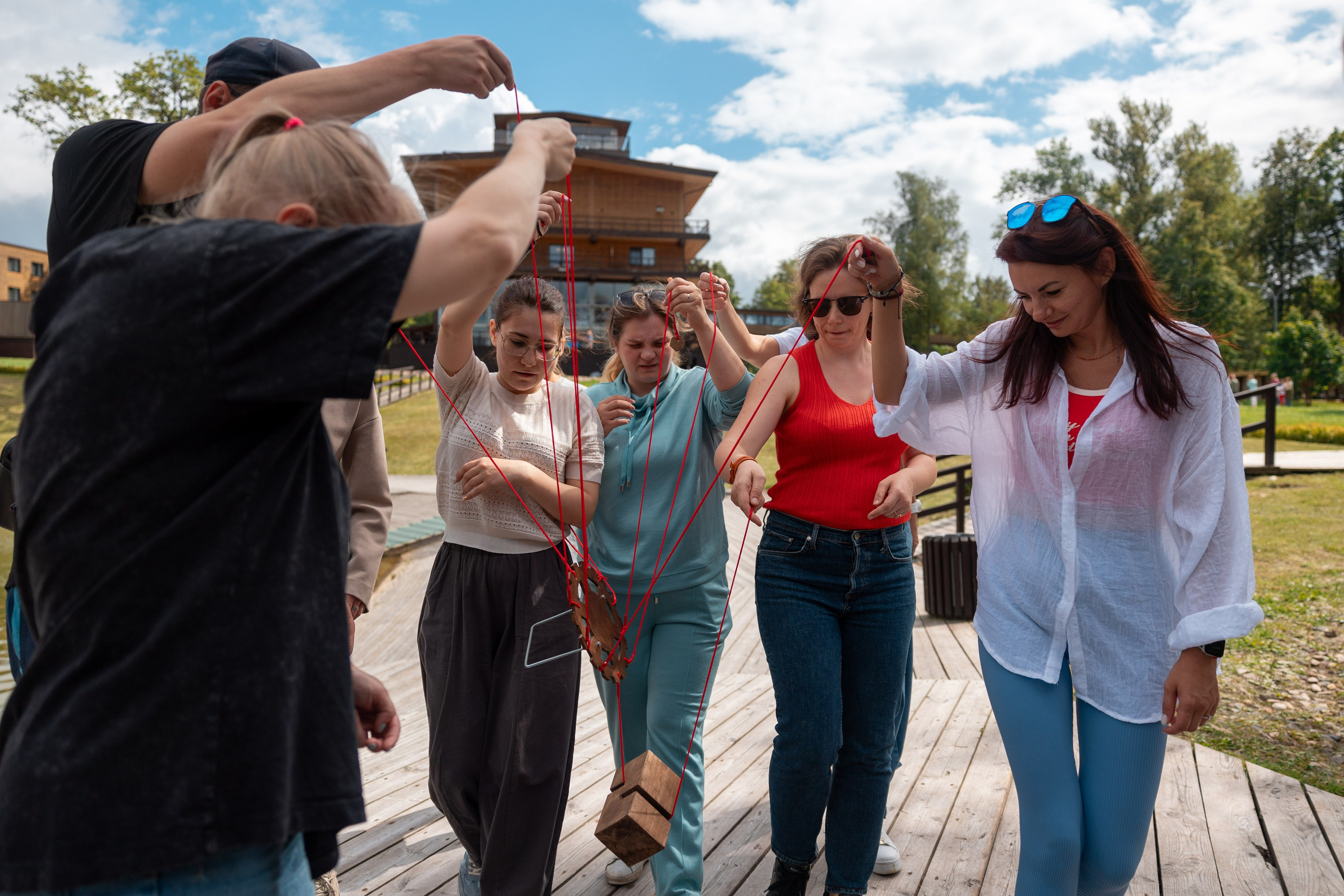 Тимбилдинг с банкетом. Ваш фотограф и видеограф