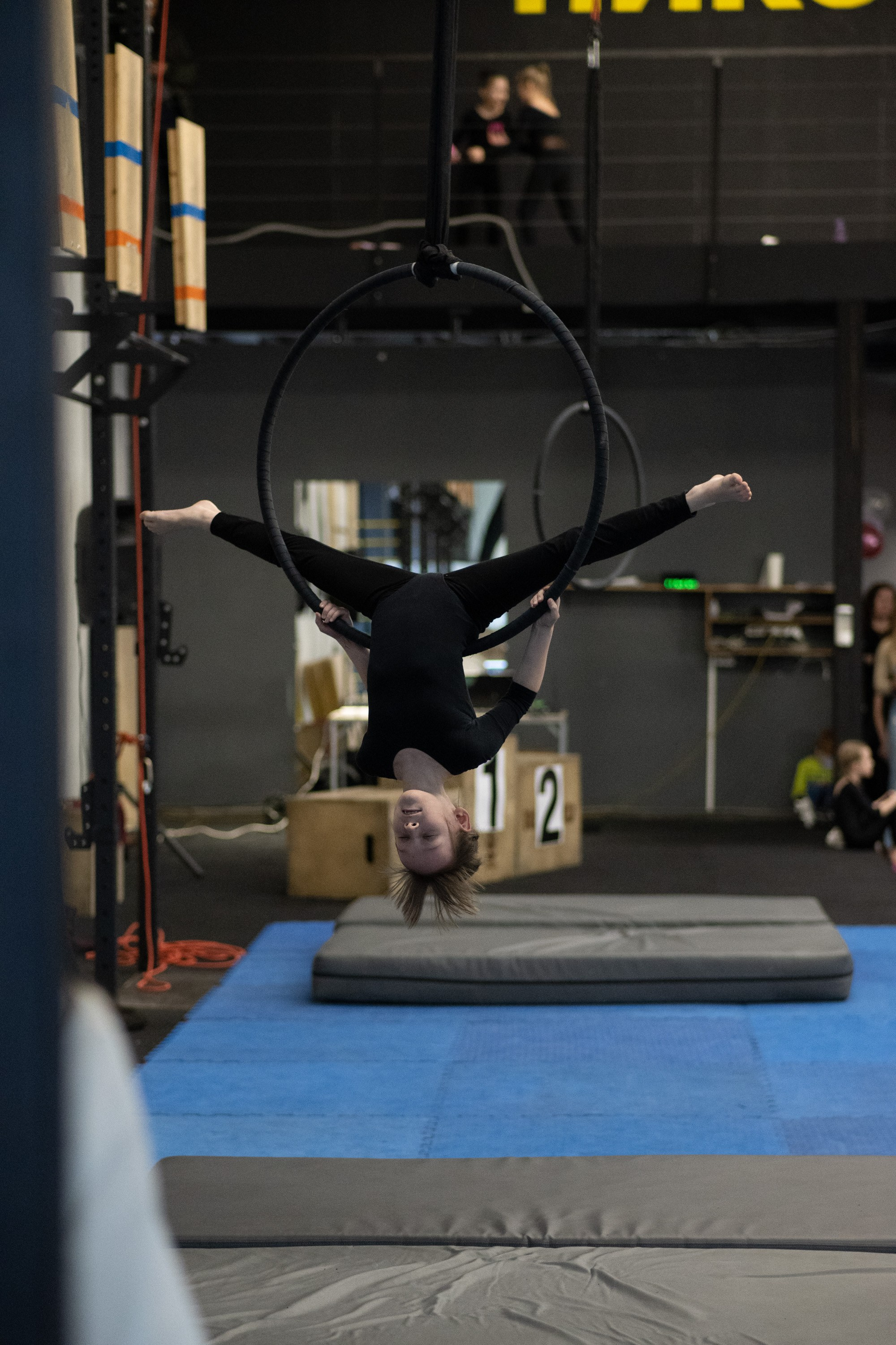 Внутриклубные соревнования по воздушной гимнастике 02.04.23