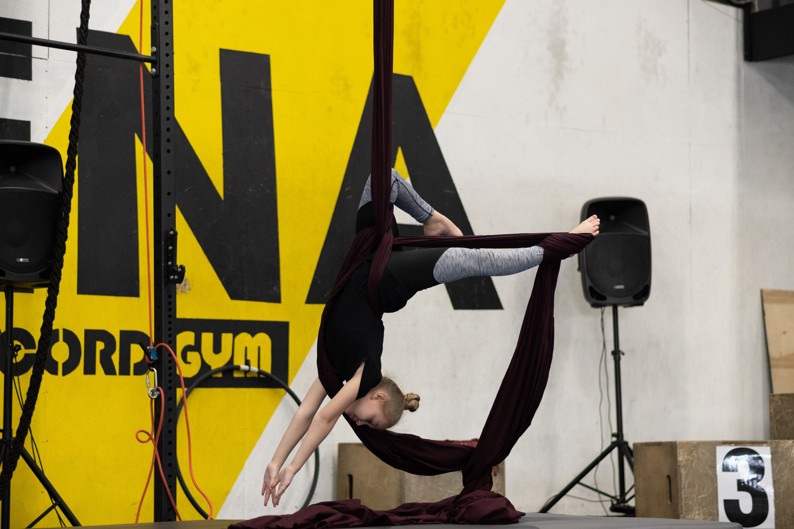 Внутриклубные соревнования по воздушной гимнастике 02.04.23