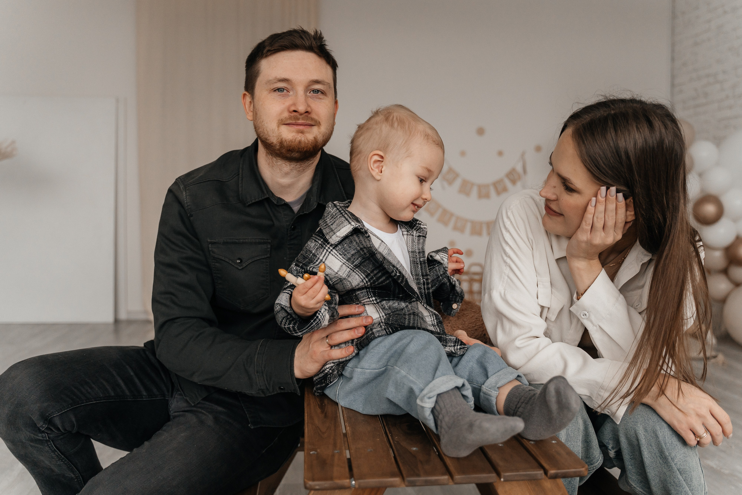 Стас, Влада и Марк. Волик Мария