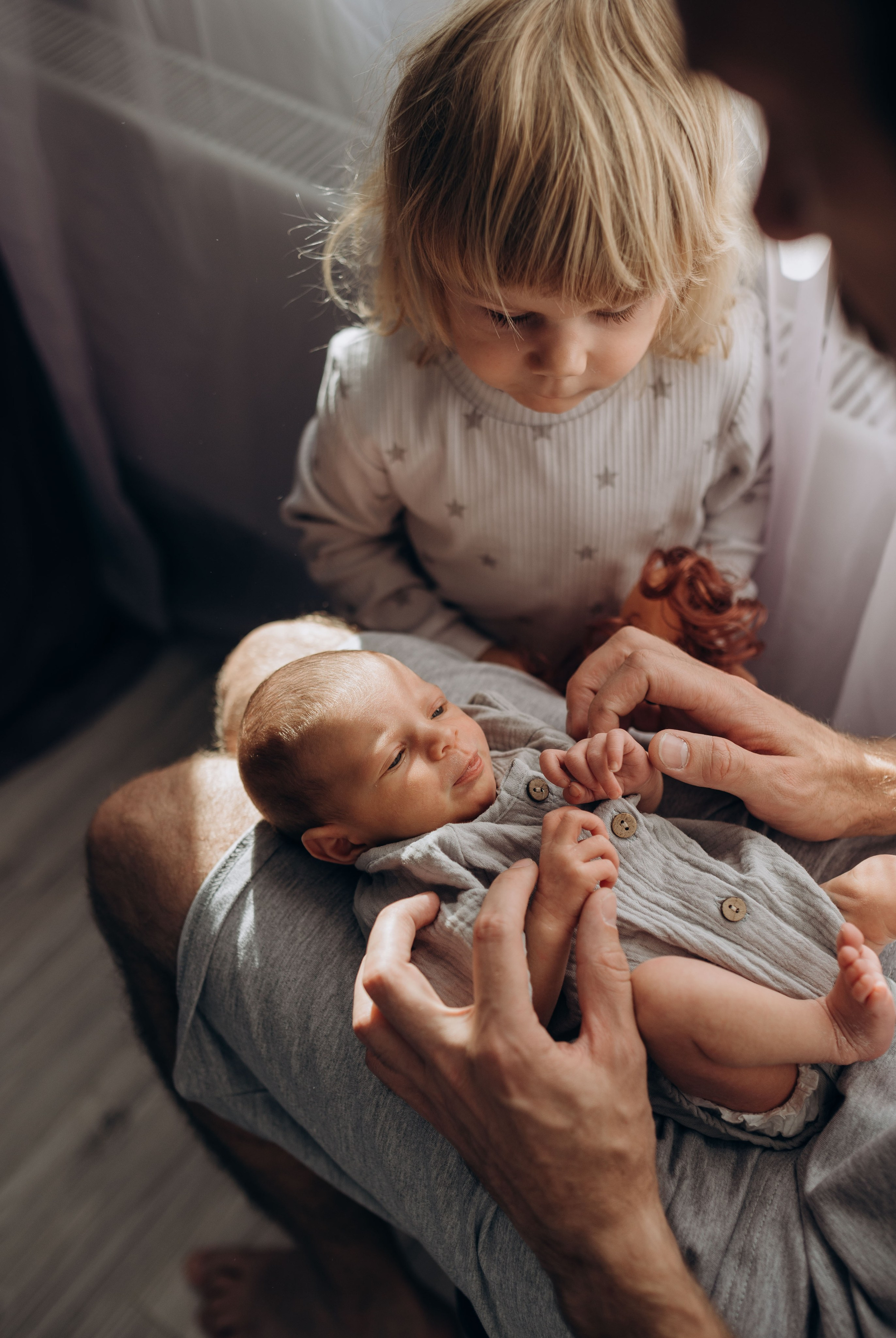 Домашняя фотосессия с новорожденным. Семейный фотограф в Домодедово и Москве Елена Пичугина