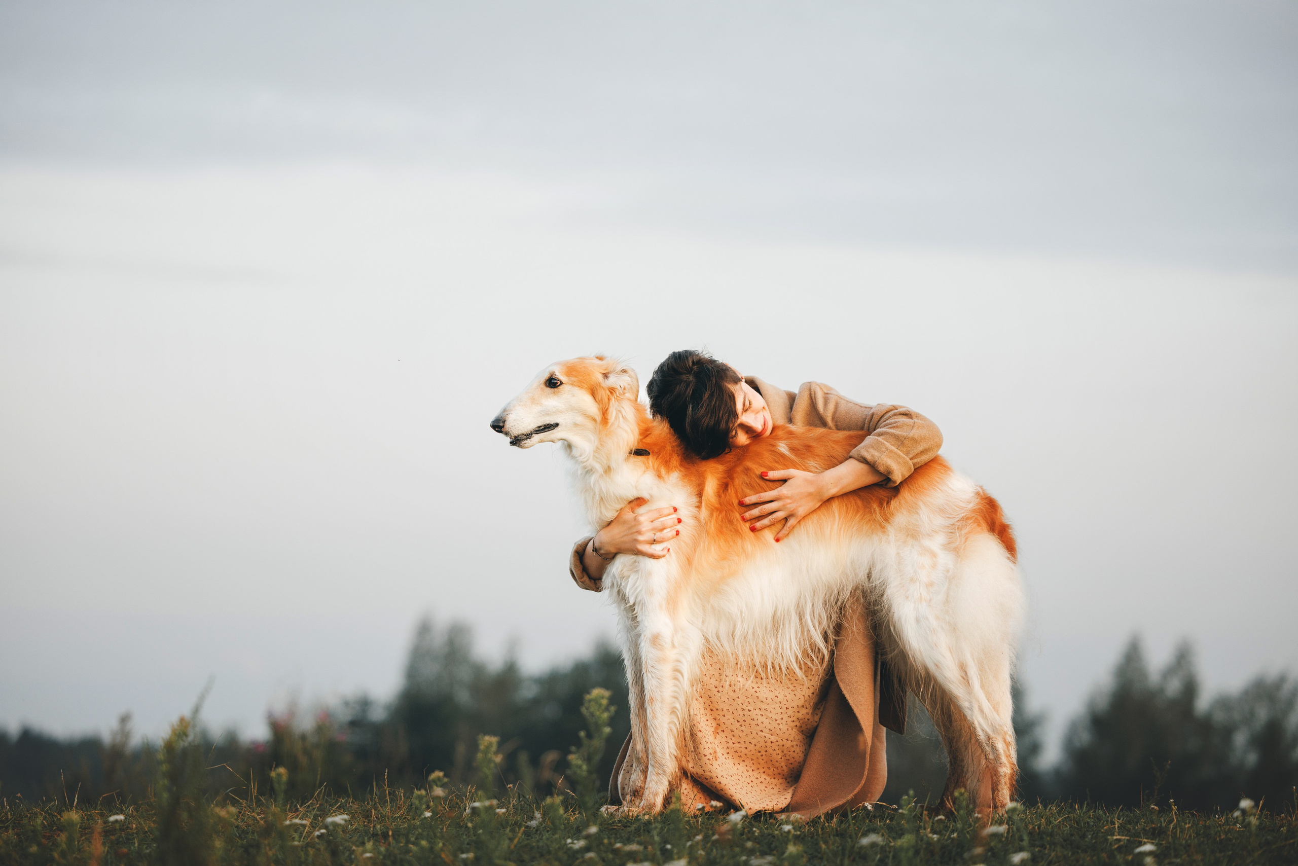 Сергей, Оксана и Жара. Фотограф анималист Осипчикова Мария