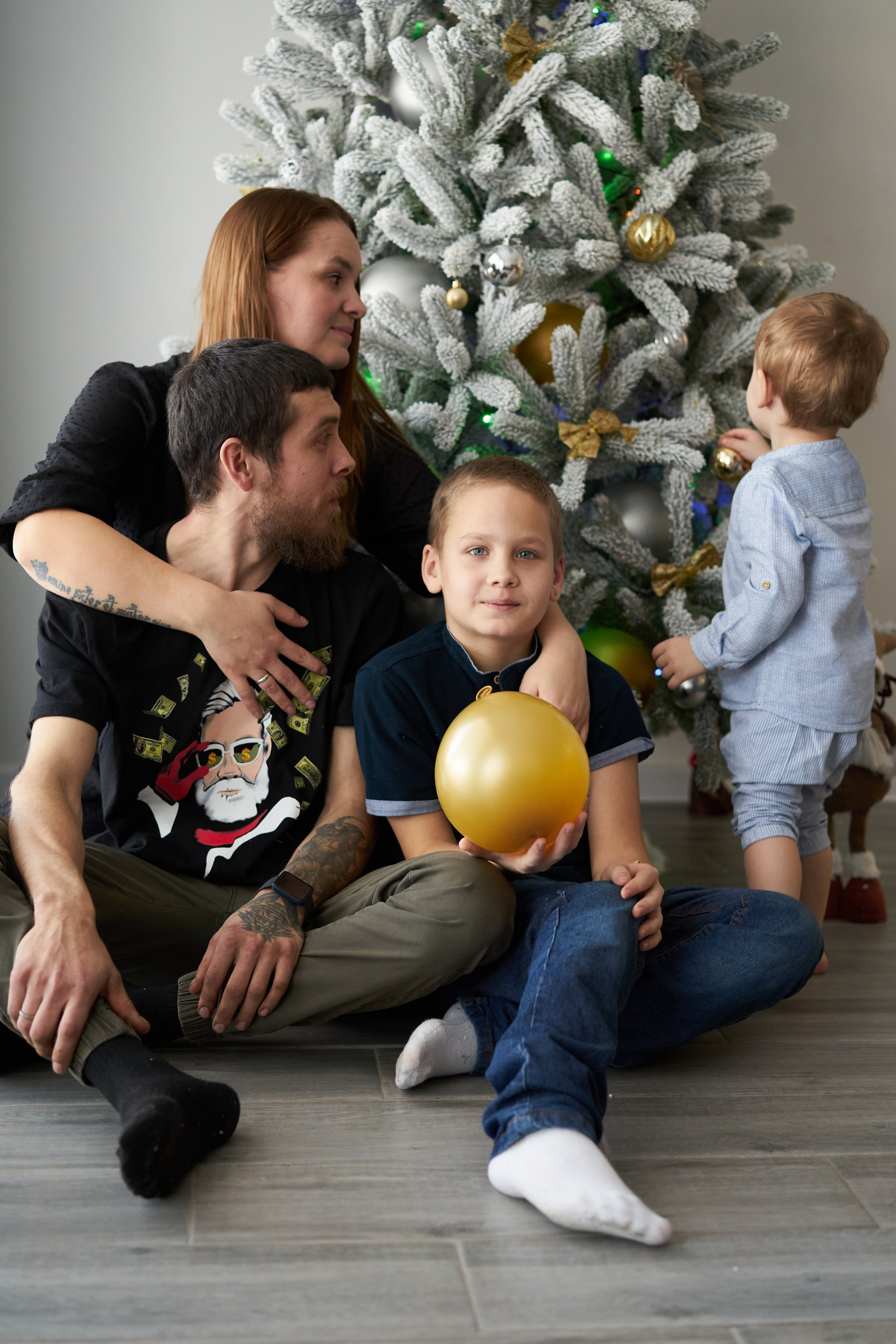 Семейная фотосессия дома. Фотограф Екатеринбург Кокшарова Александра