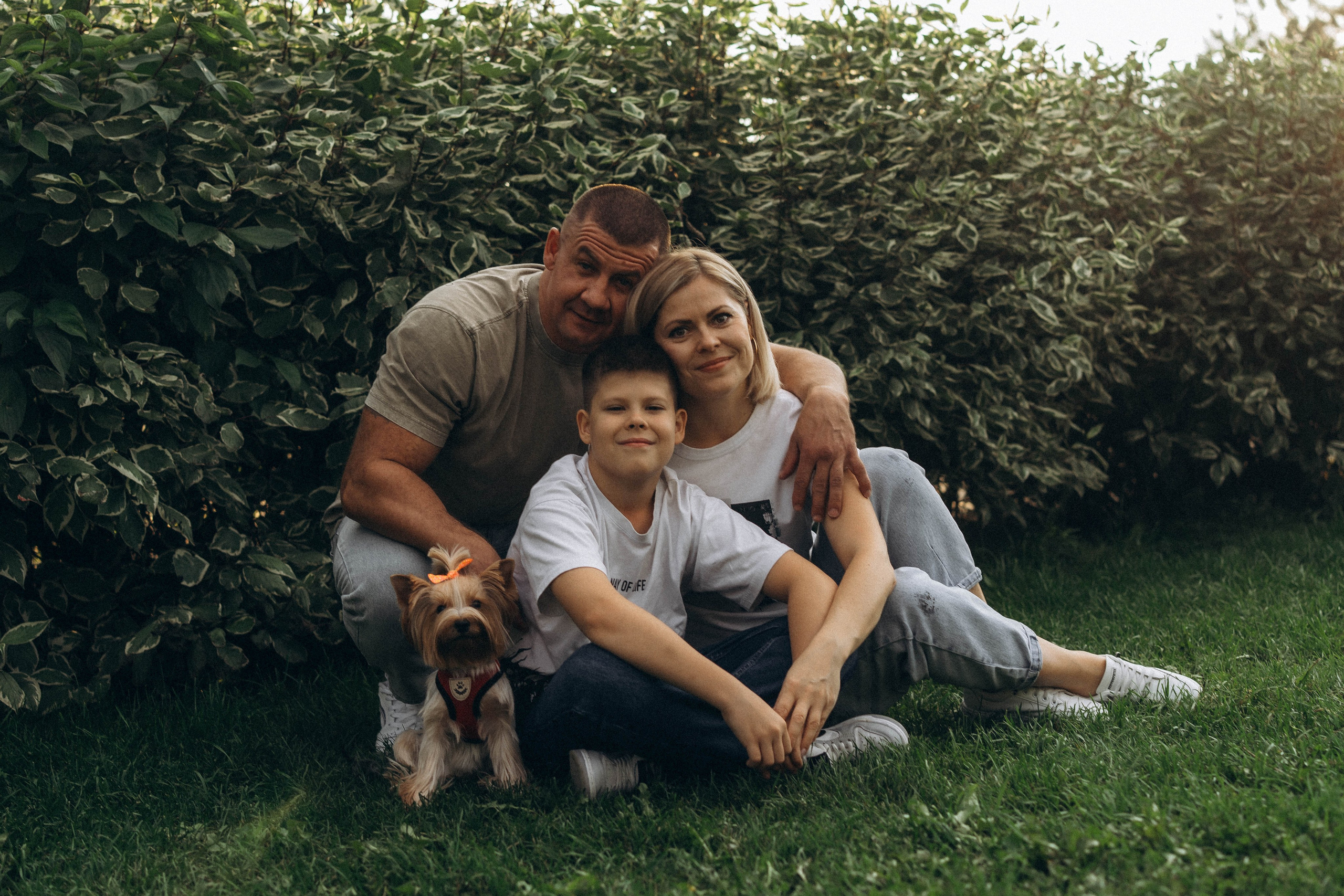 Семейная сьемка в парке. Фотограф Екатеринбург Кокшарова Александра