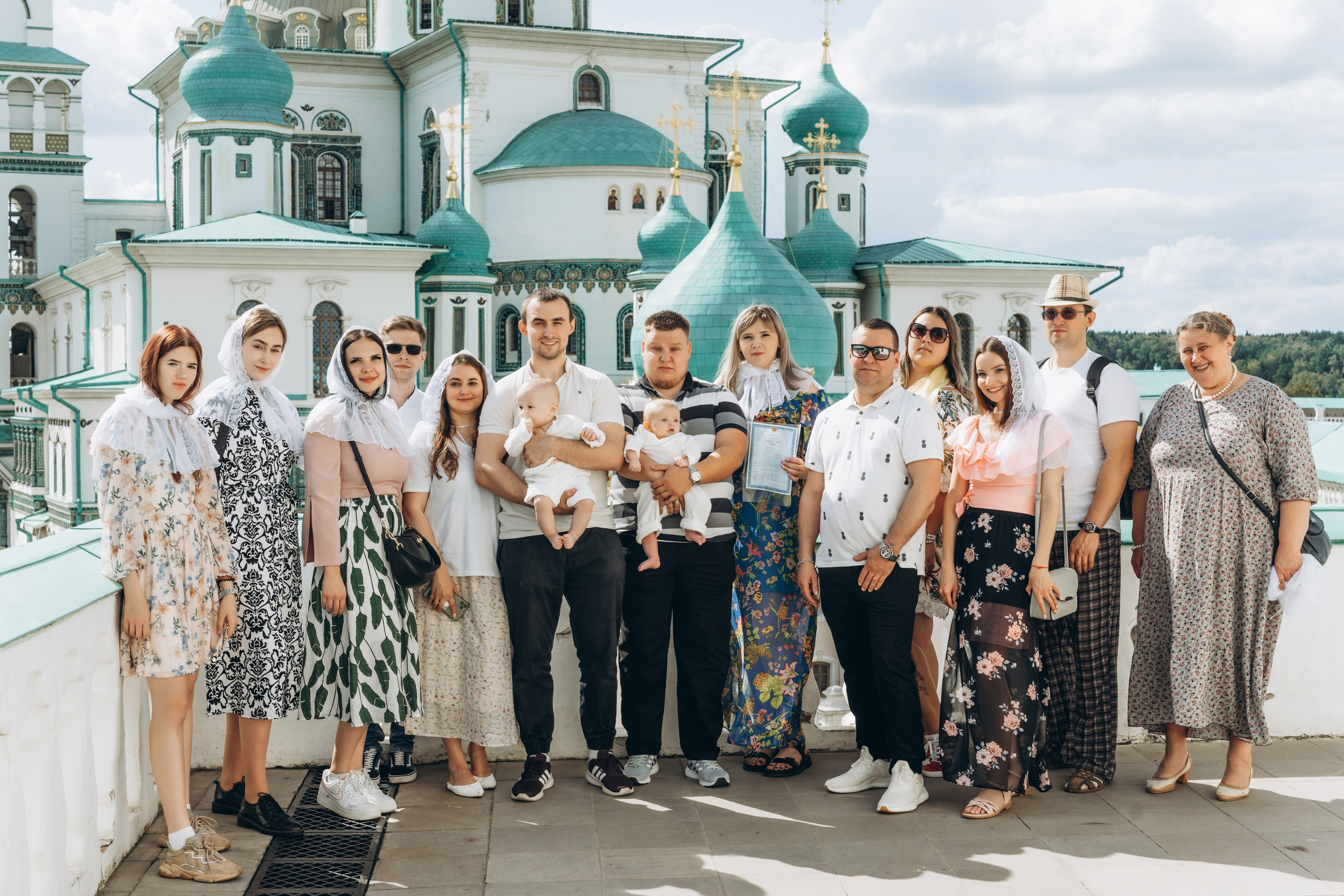 Крещение малышей