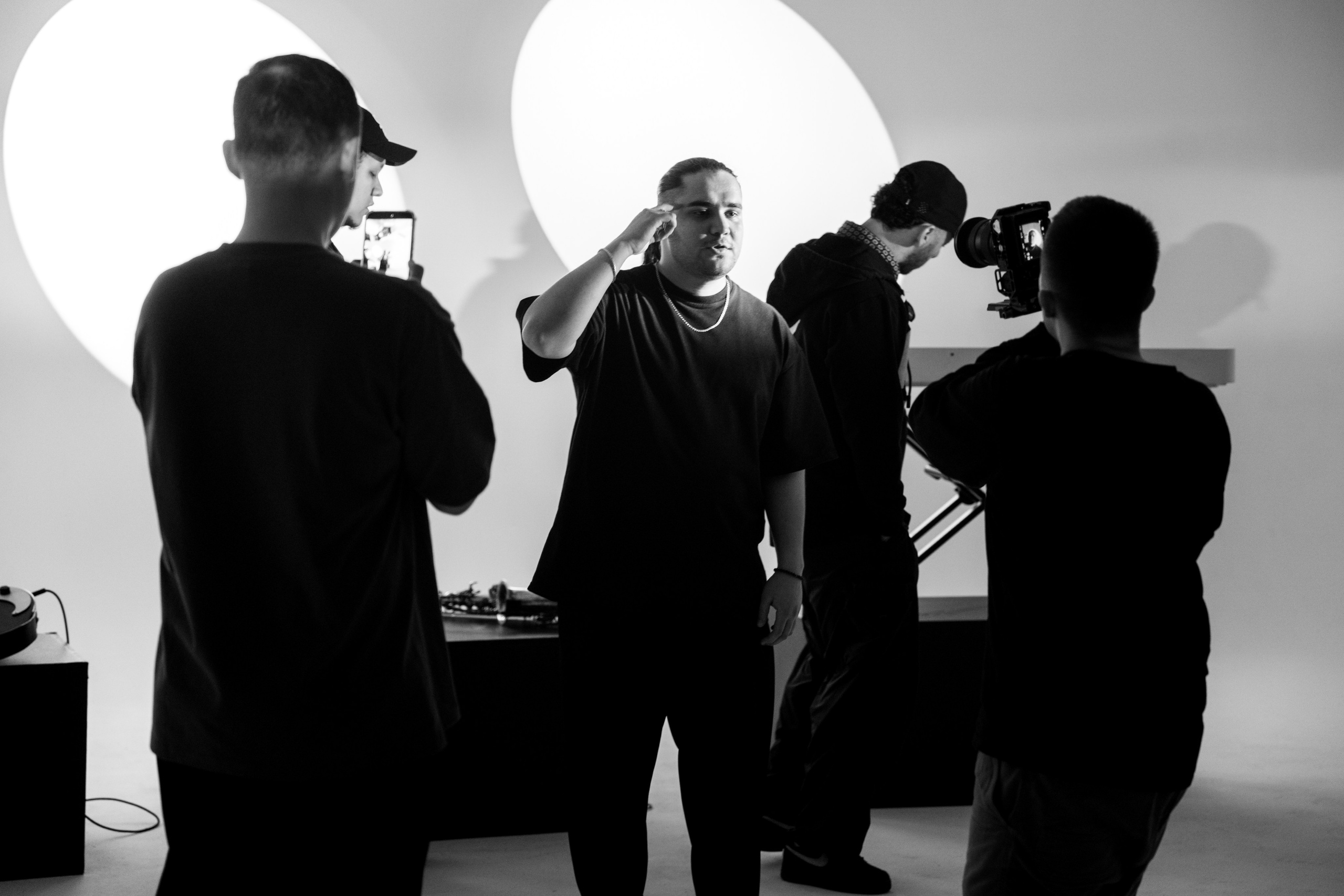 Backstage L'one $ Baho Khabi. Фотограф Москва