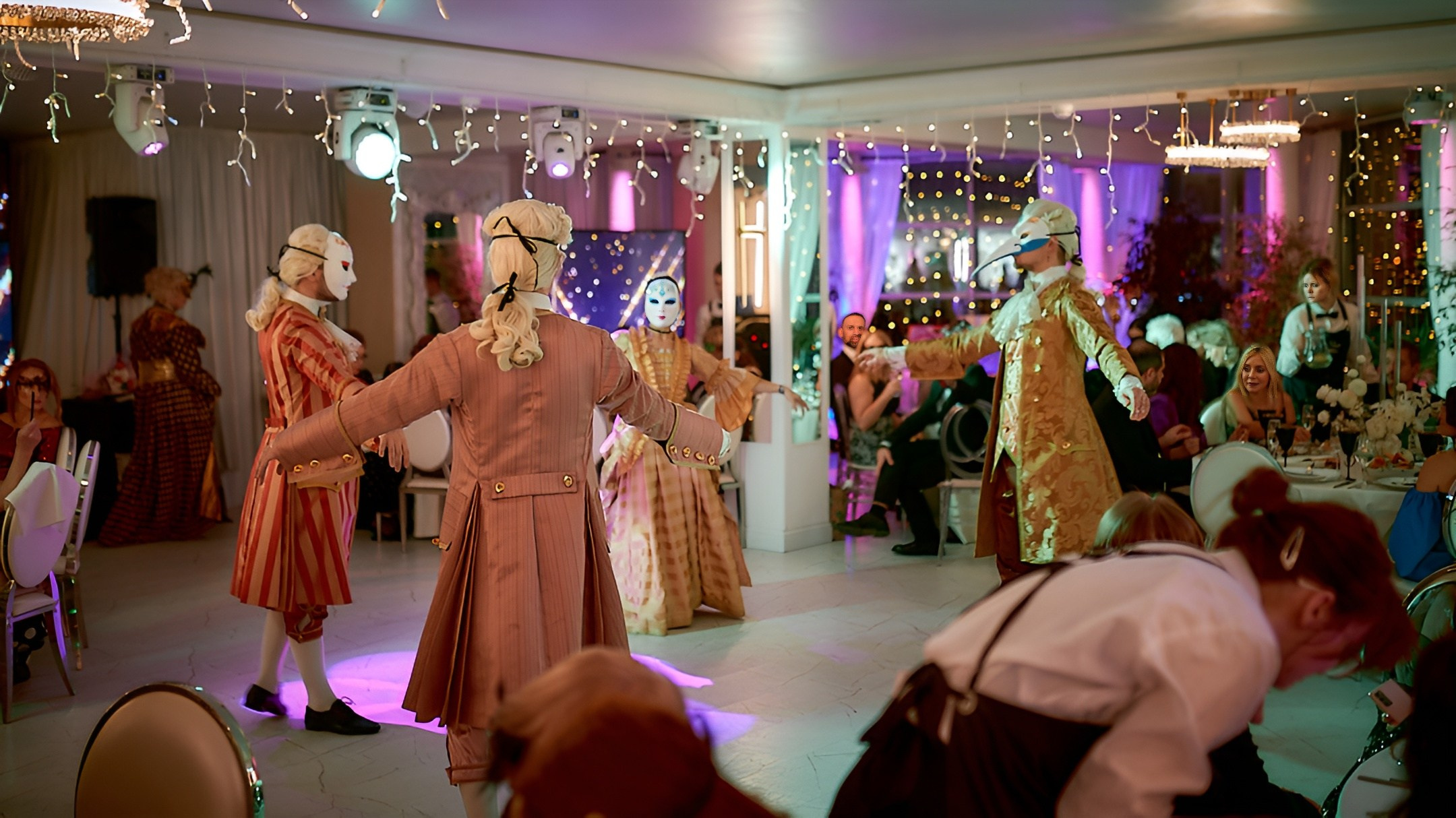 «Венецианский карнавал» | ресторан Vinity. Свадебный фотограф в Санкт-Петербурге Славин Денис