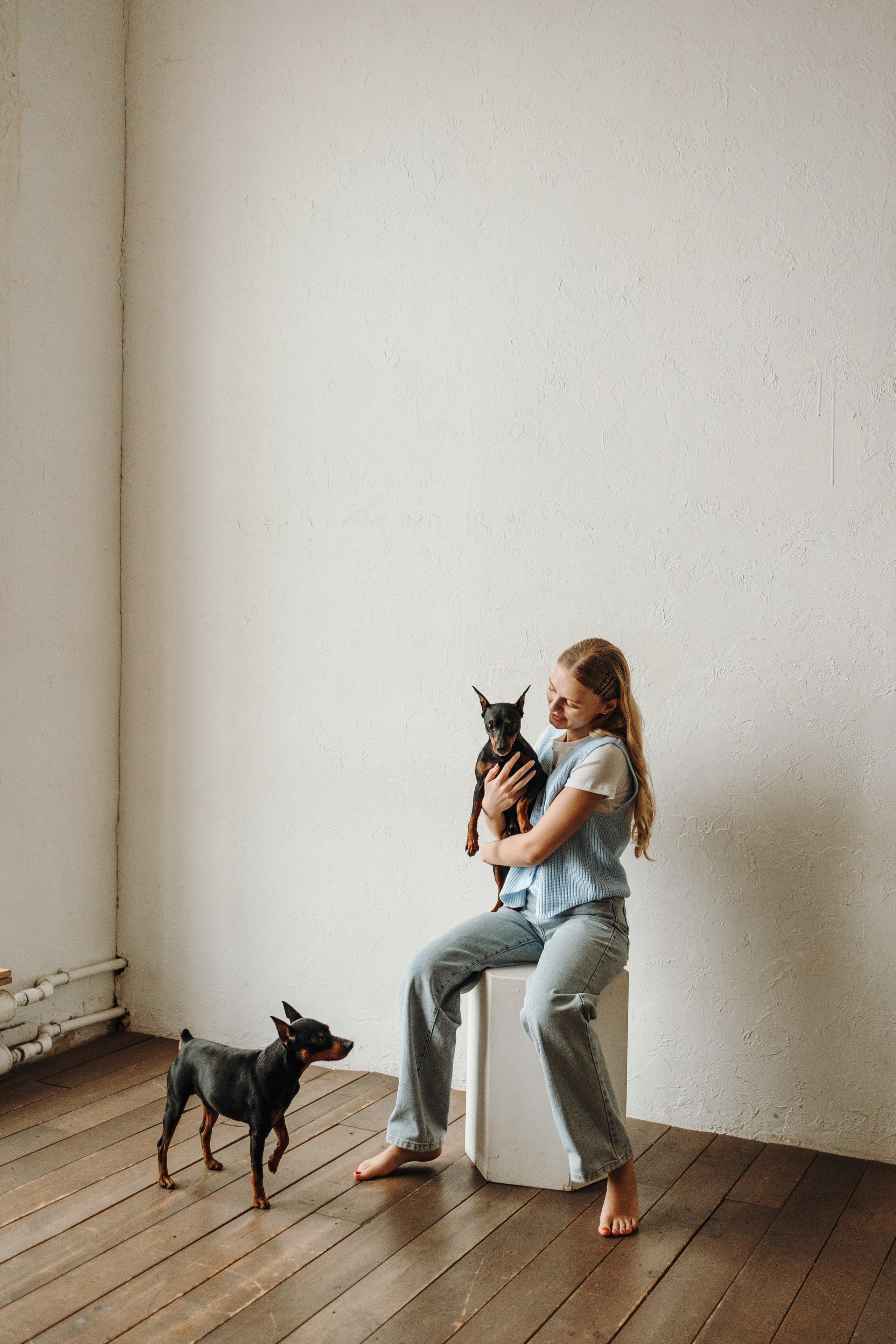 Катя и ее мальчики. Фотограф — Анималист | Санкт-Петербург