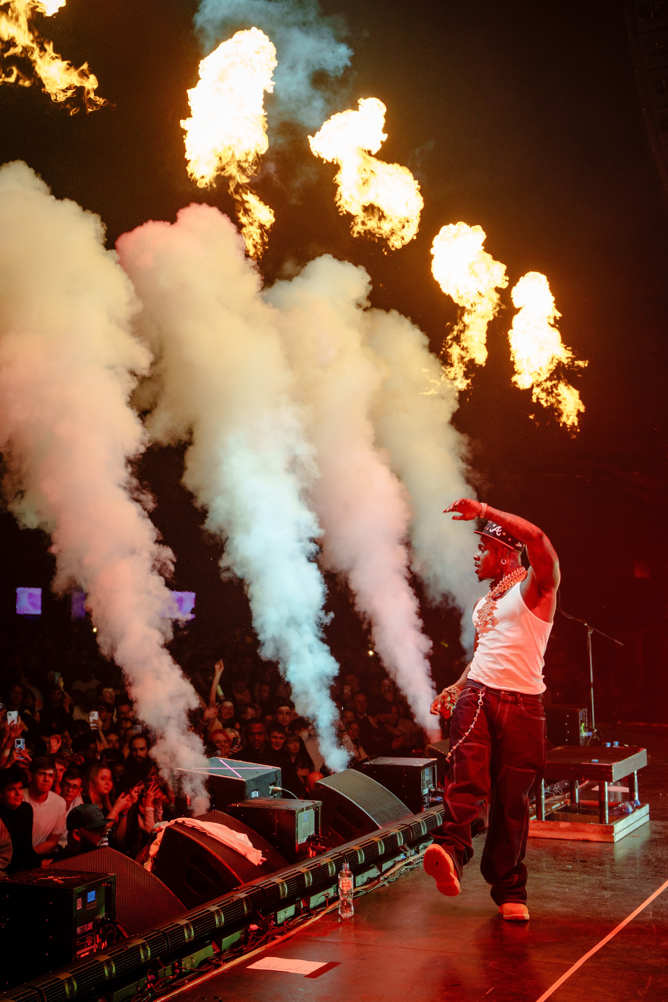 DaBaby в Москве в VK STADIUM. Репортажный фотограф Москва Сергей Дружинин