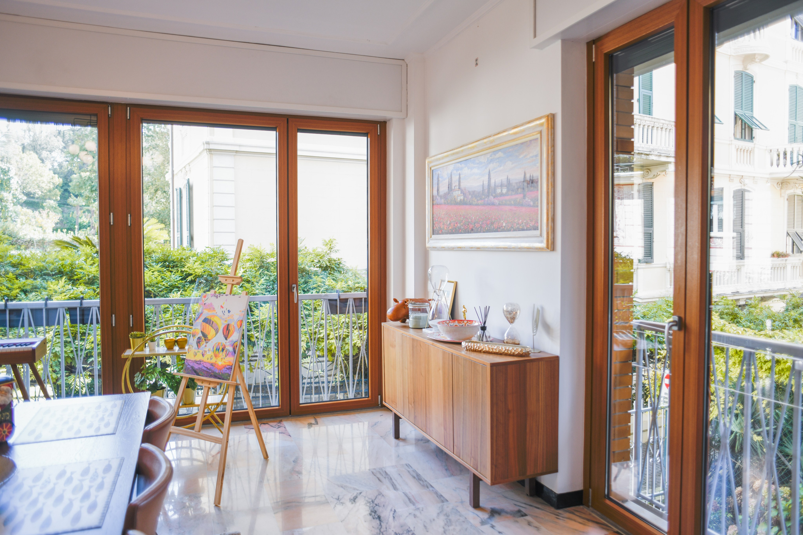 Airbnb in Rapallo. Photographer Vasilisa Gordeeva