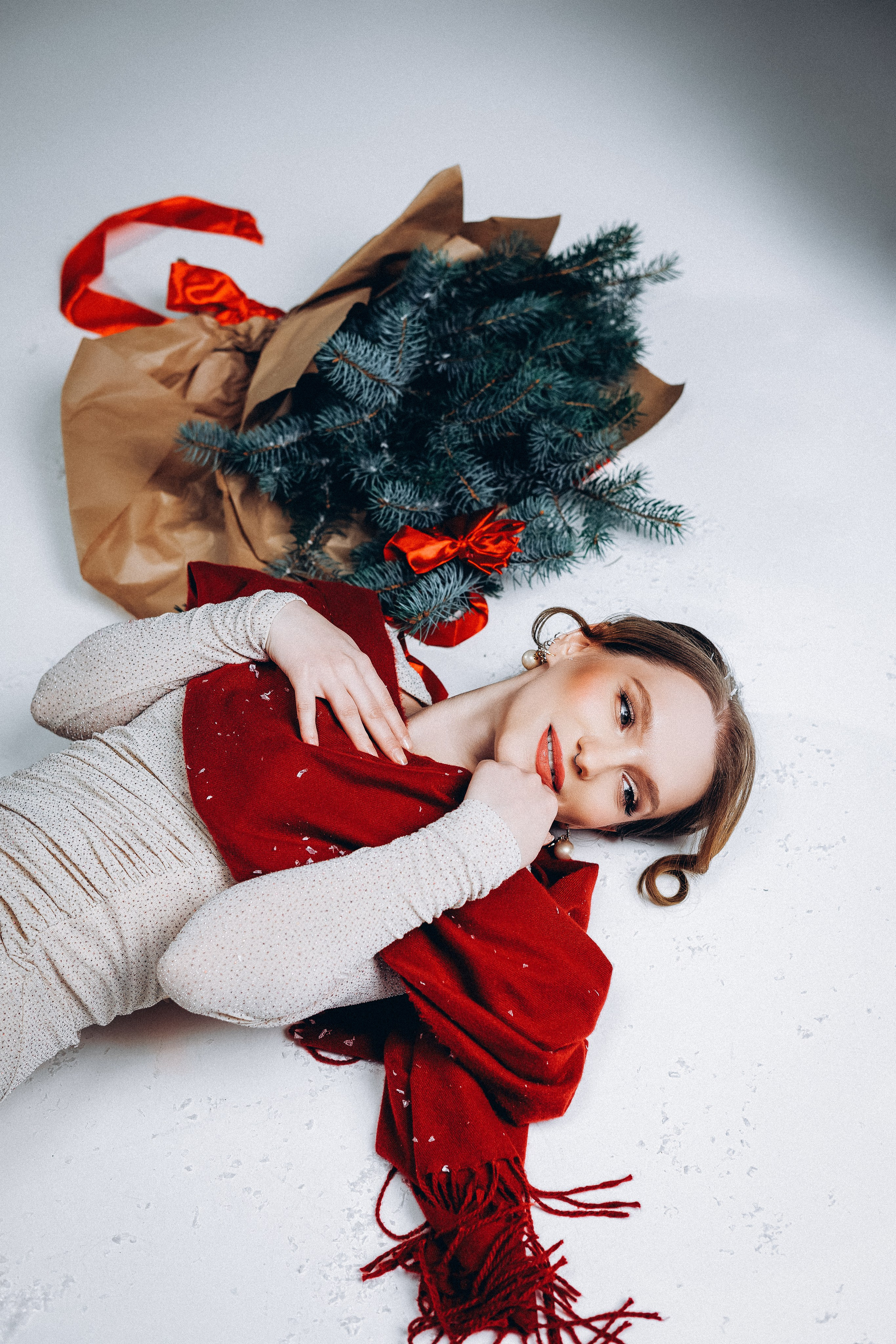 Женский портрет в студии. Фотограф Минск