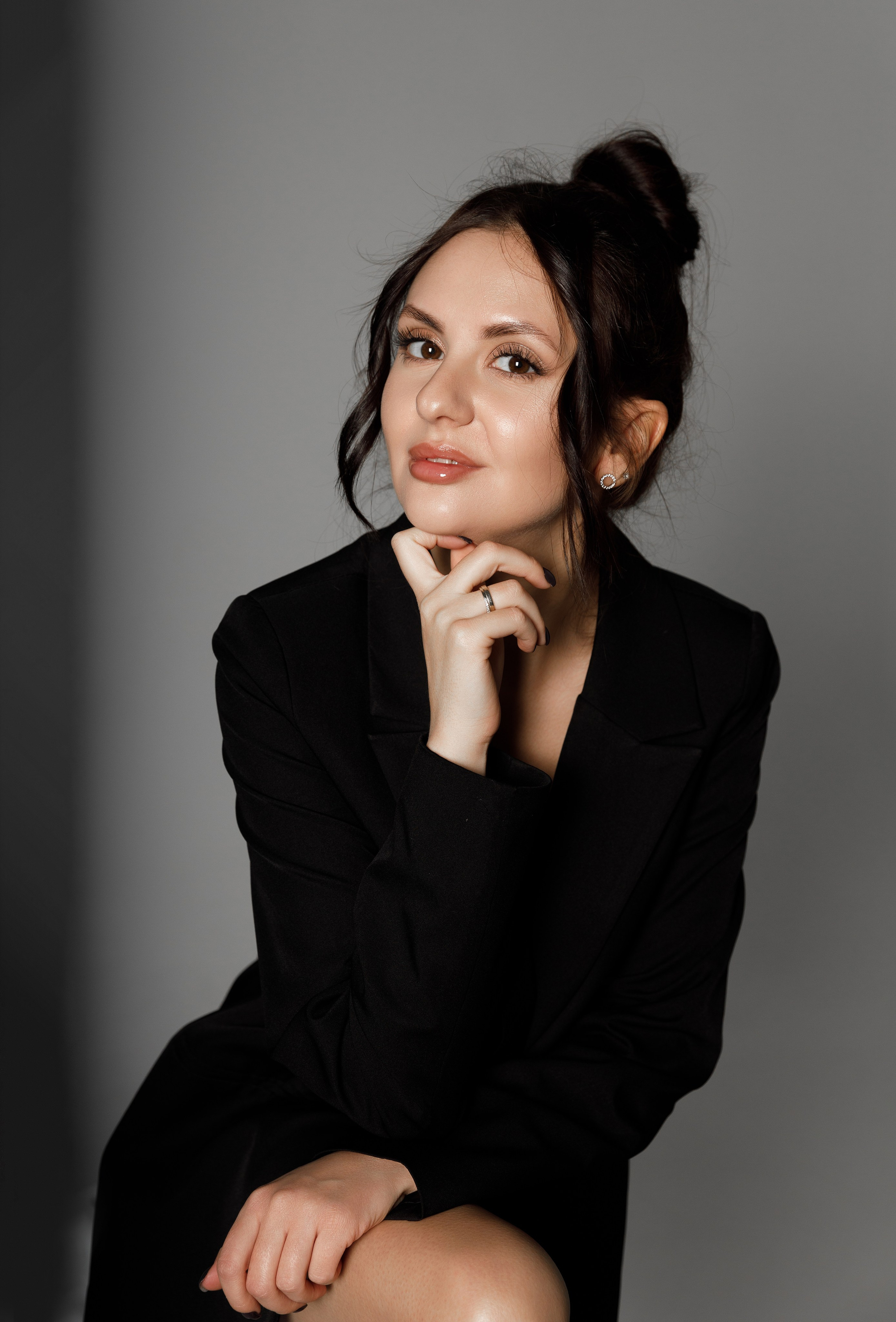 Анна (съёмка на циклораме). Фотограф в Москве Юлия Хамзина