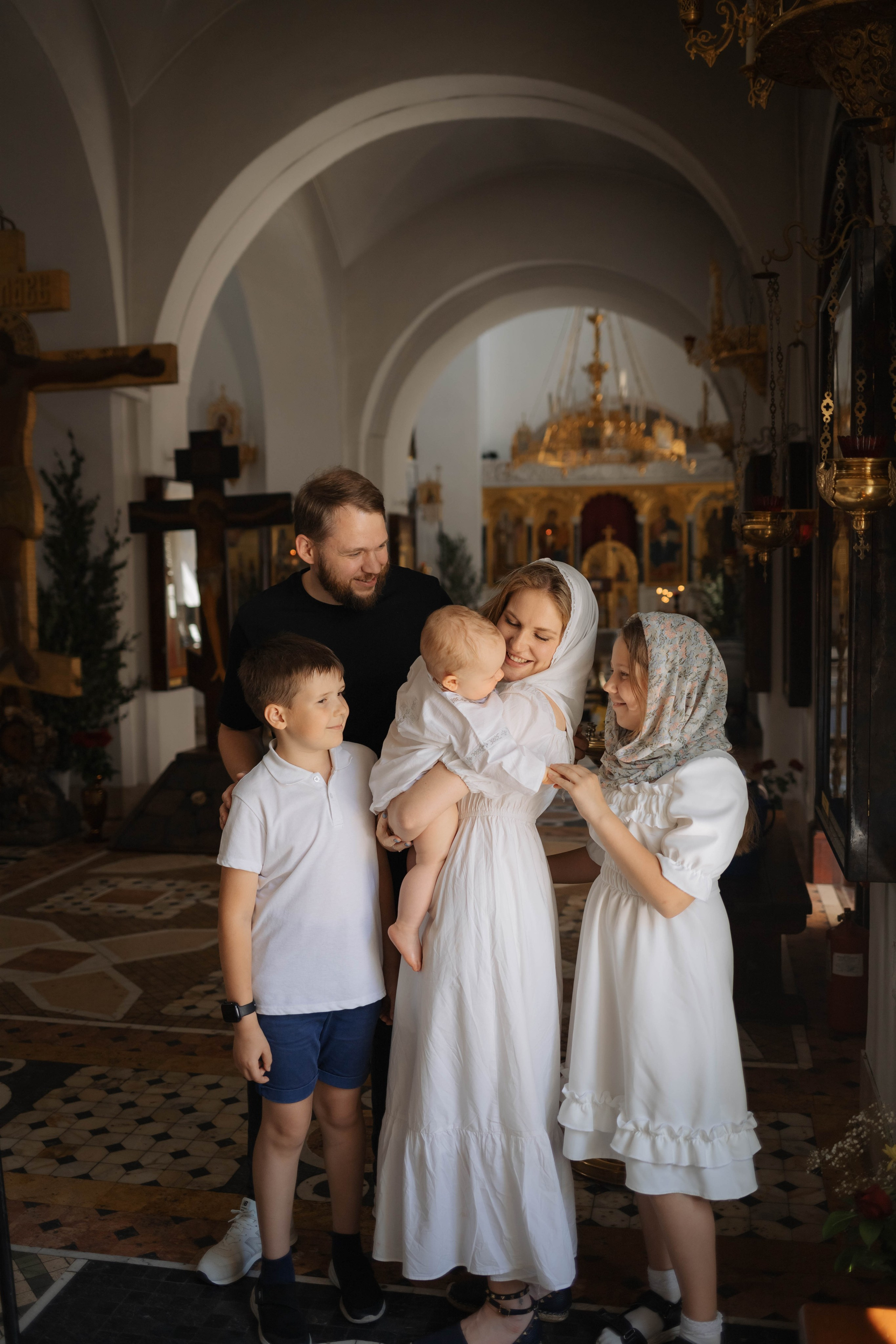 Крещение Миши. Семейный и детский фотограф в Москве Александра Нараевская