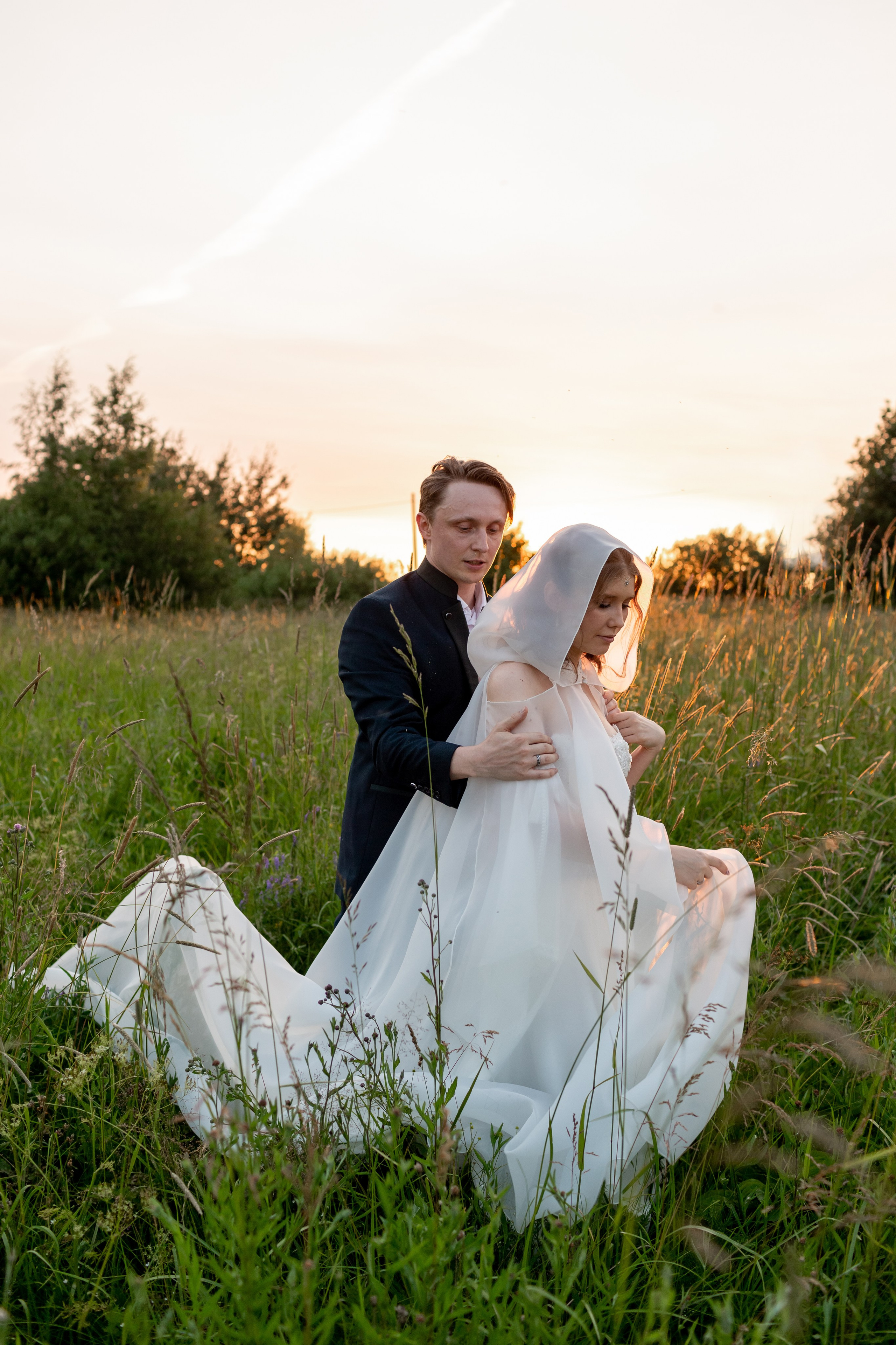Свадебная фотосессия в Санкт-Петербурге. Свадебный фотограф Кирилл Белый