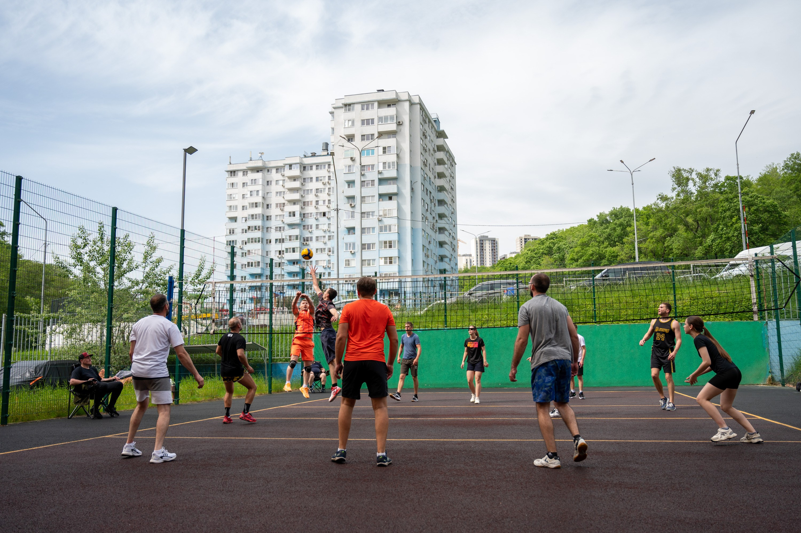 Турнир по Волейболу. Фотографирую счастливых людей в Сочи