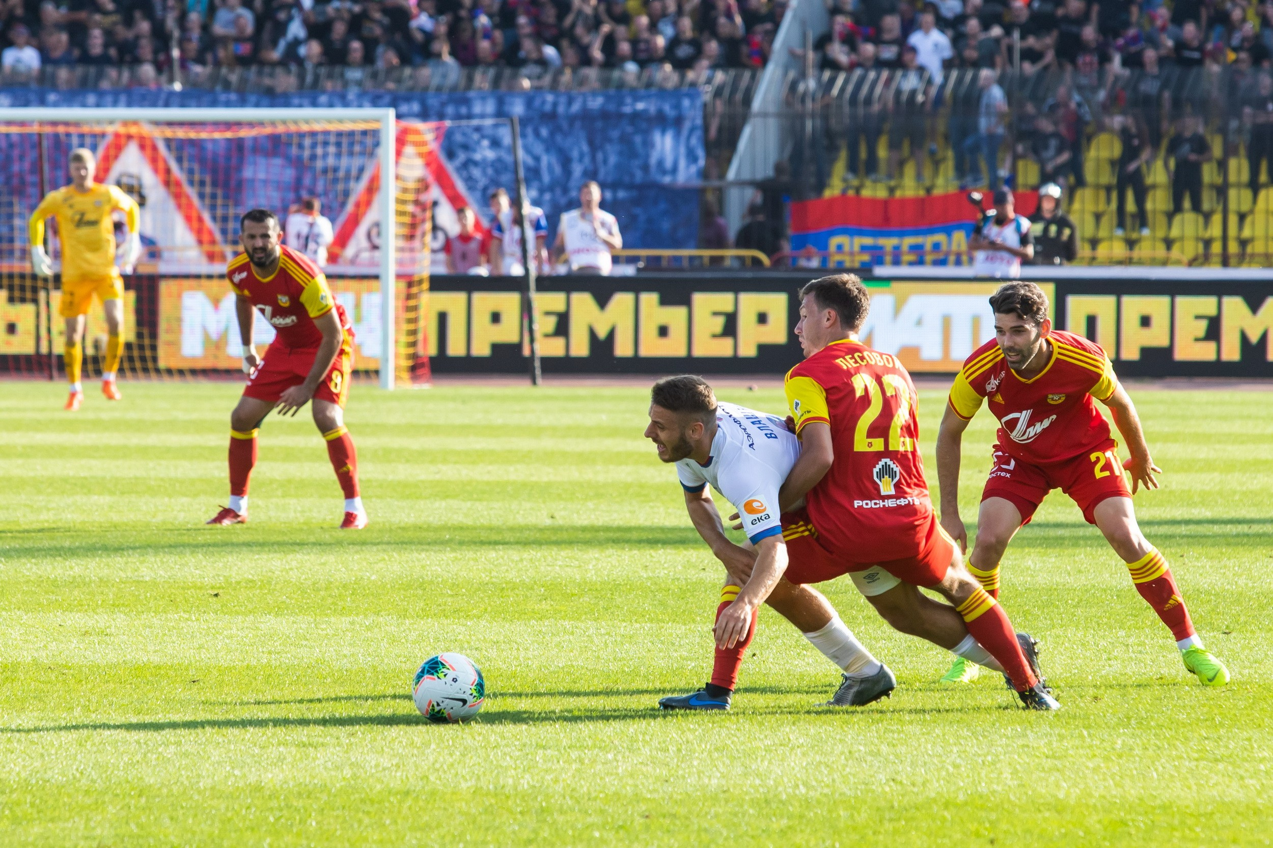 Арсенал 1-2 ЦСКА (1 сентября 2019). Репортажный фотограф Алексей Пирязев